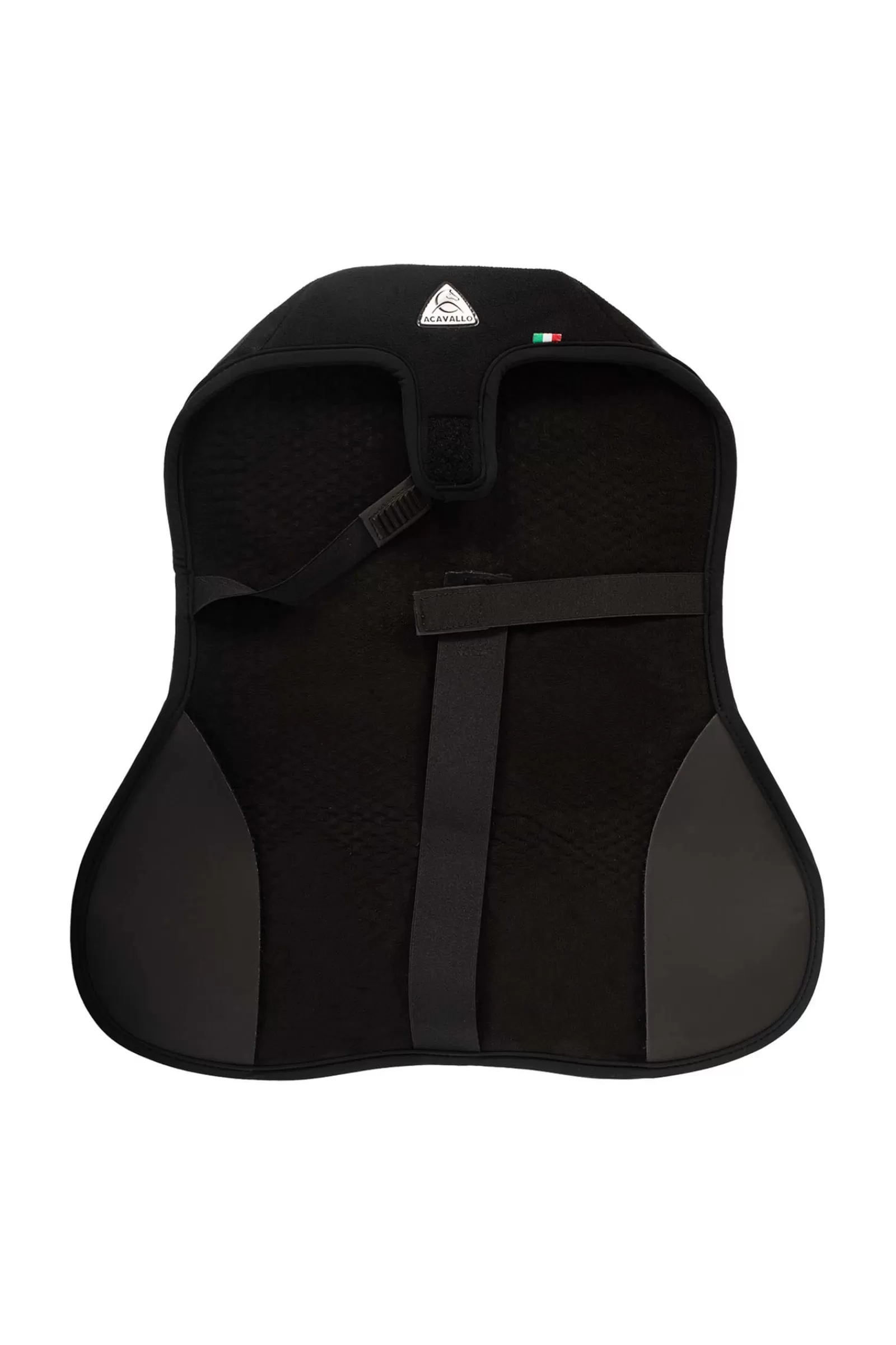 acavallo Alzapaletta/Salvagarrese | Gel Copriseggio Gel Out 10 Mm Per Selle Da Salto Black