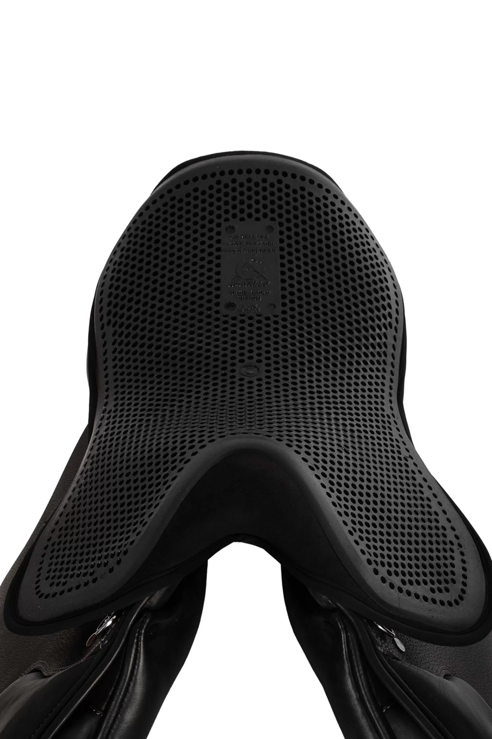 acavallo Alzapaletta/Salvagarrese | Gel Copriseggio Gel Out 10 Mm Per Selle Da Salto Black