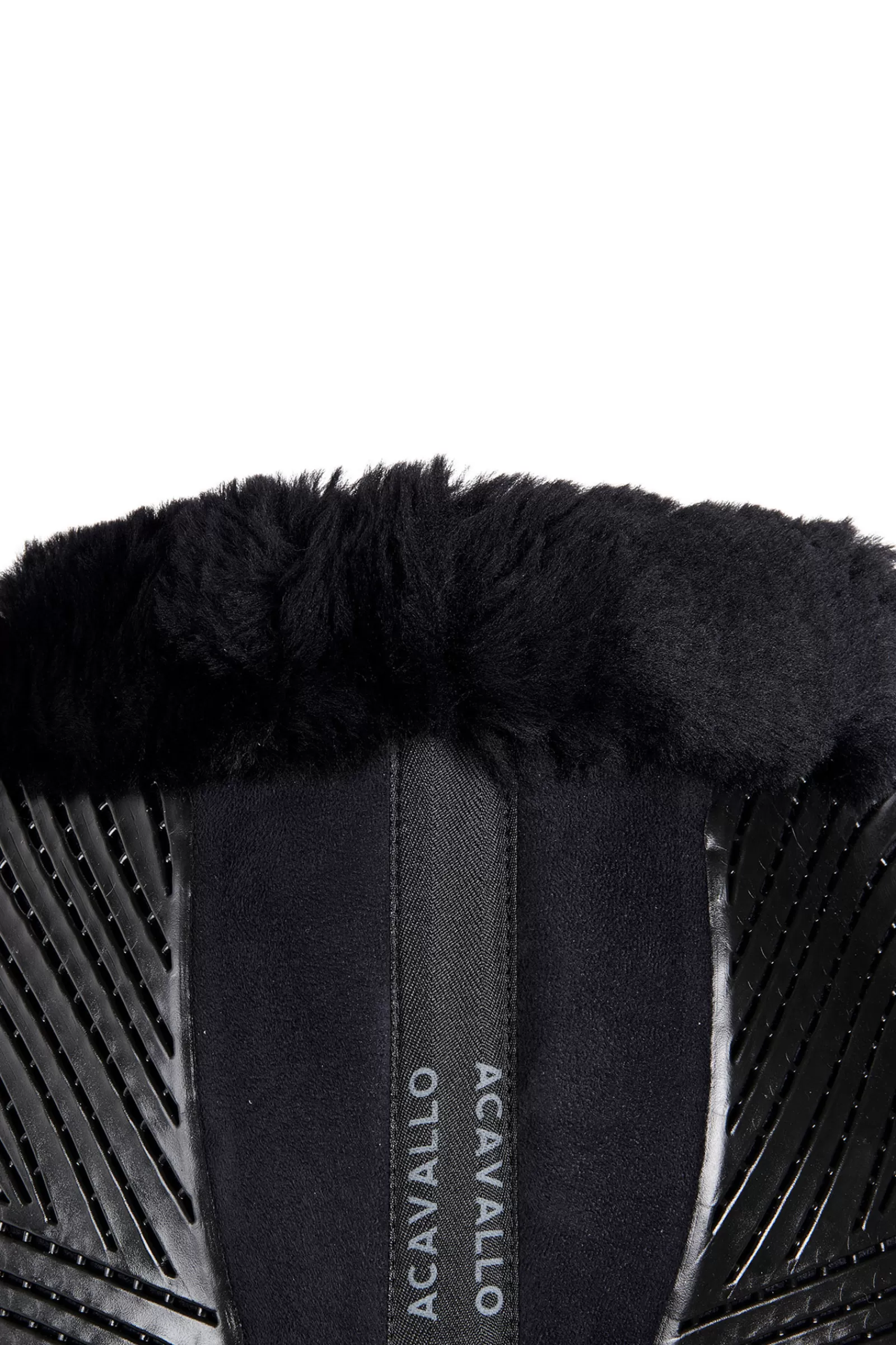 acavallo Alzapaletta/Salvagarrese | Sottosella Close Contact Gel & Memory Foam In Pelle Black/Black