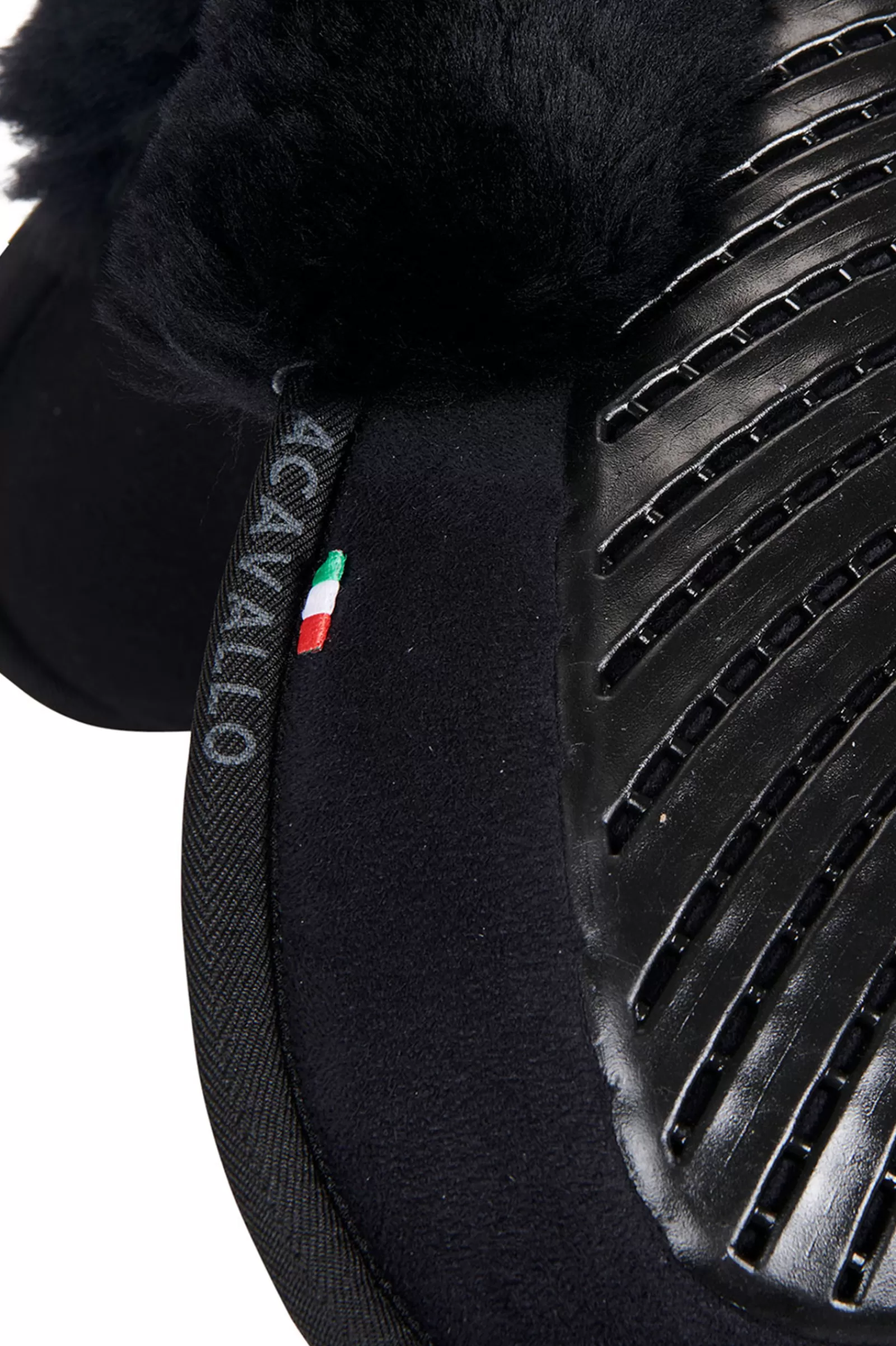 acavallo Alzapaletta/Salvagarrese | Sottosella Close Contact Gel & Memory Foam In Pelle Black/Black