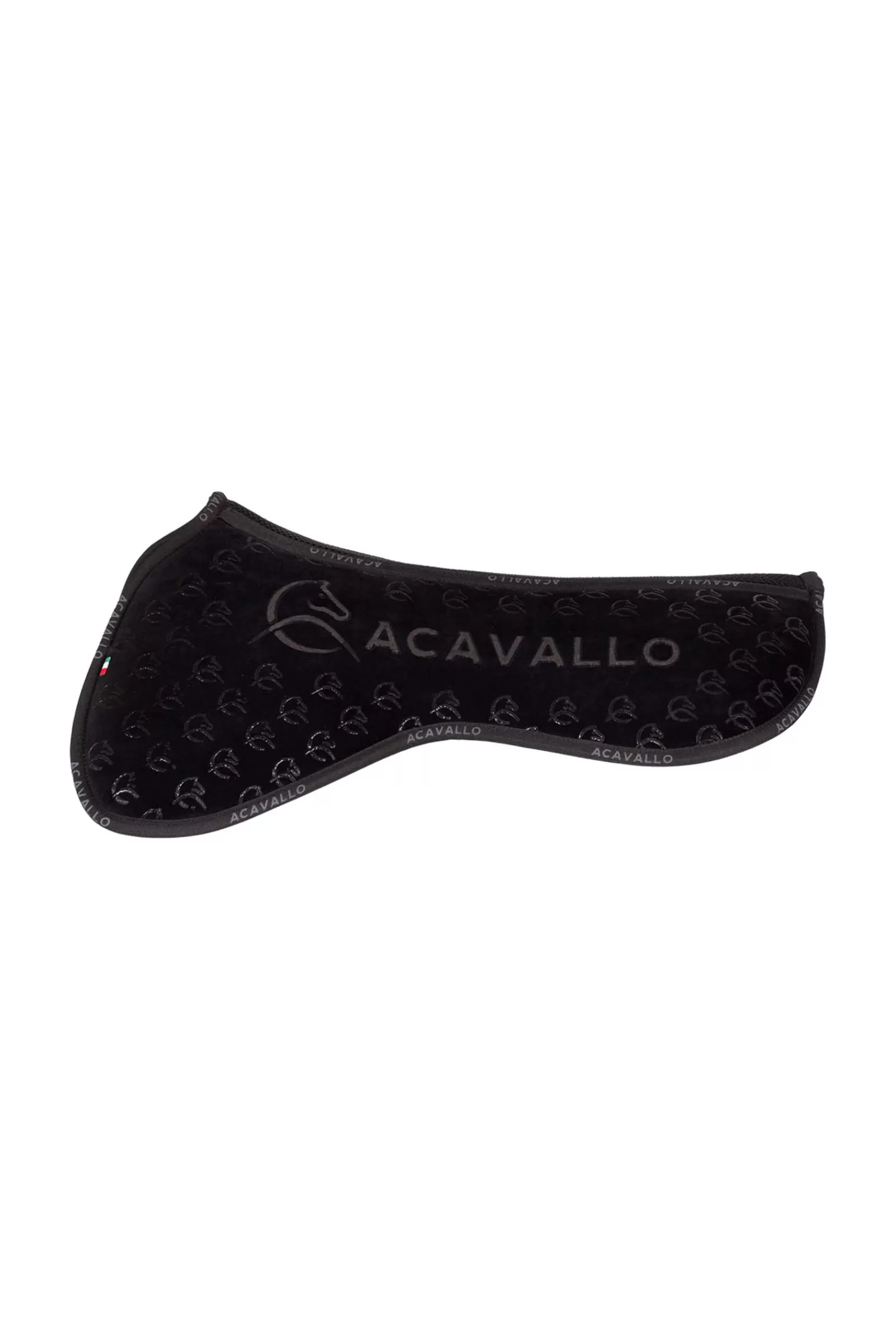 acavallo Alzapaletta/Salvagarrese | Sottosella In Memory Foam Spine Free Close Contact Con Presa In Silicone Black