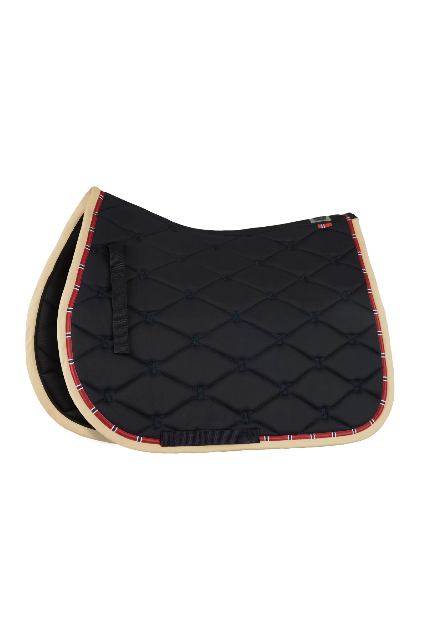 bvertigo Dressursjabraker | B Vertigo Amory Sottosella Da Dressage Con Monogramma Ricamato Dark Navy