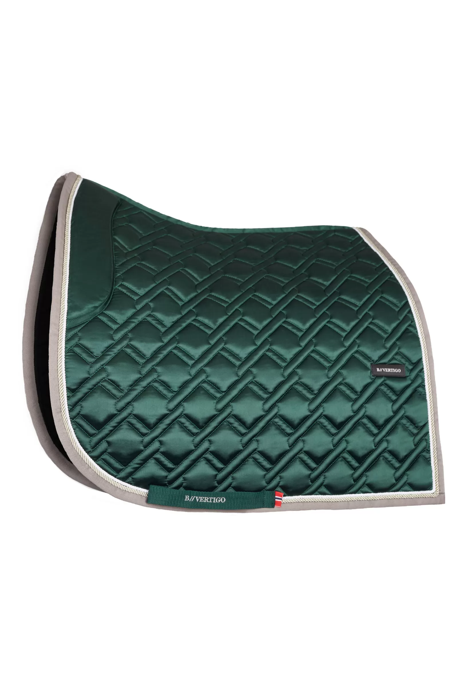 bvertigo Dressursjabraker | B Vertigo Evolve Sottosella Da Dressage Con Cuscino Antiscivolo Jungle Green