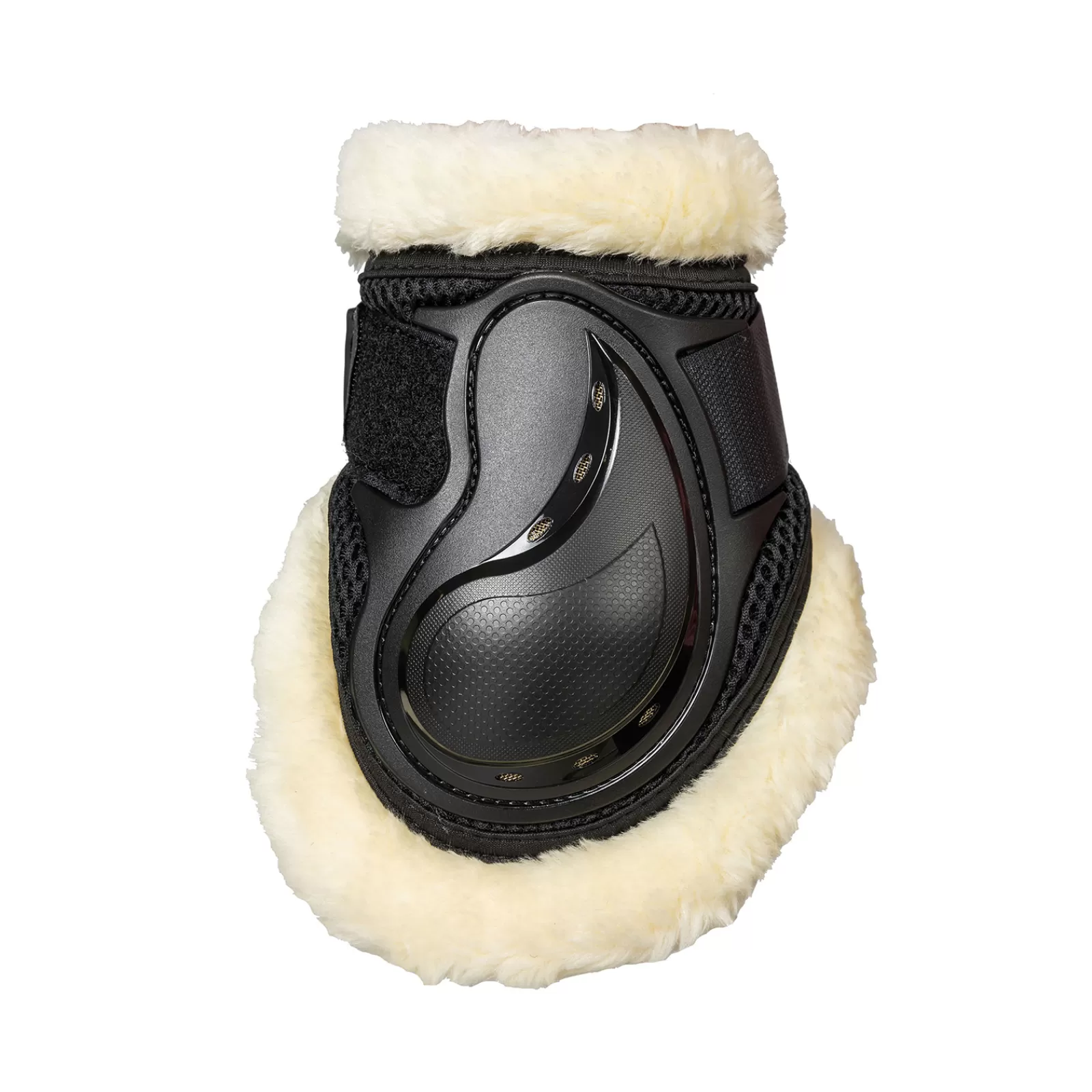 backontrack Paranocche | Back On Track Airflow Protezioni Leggere Per Garretto Con Pelliccia Black