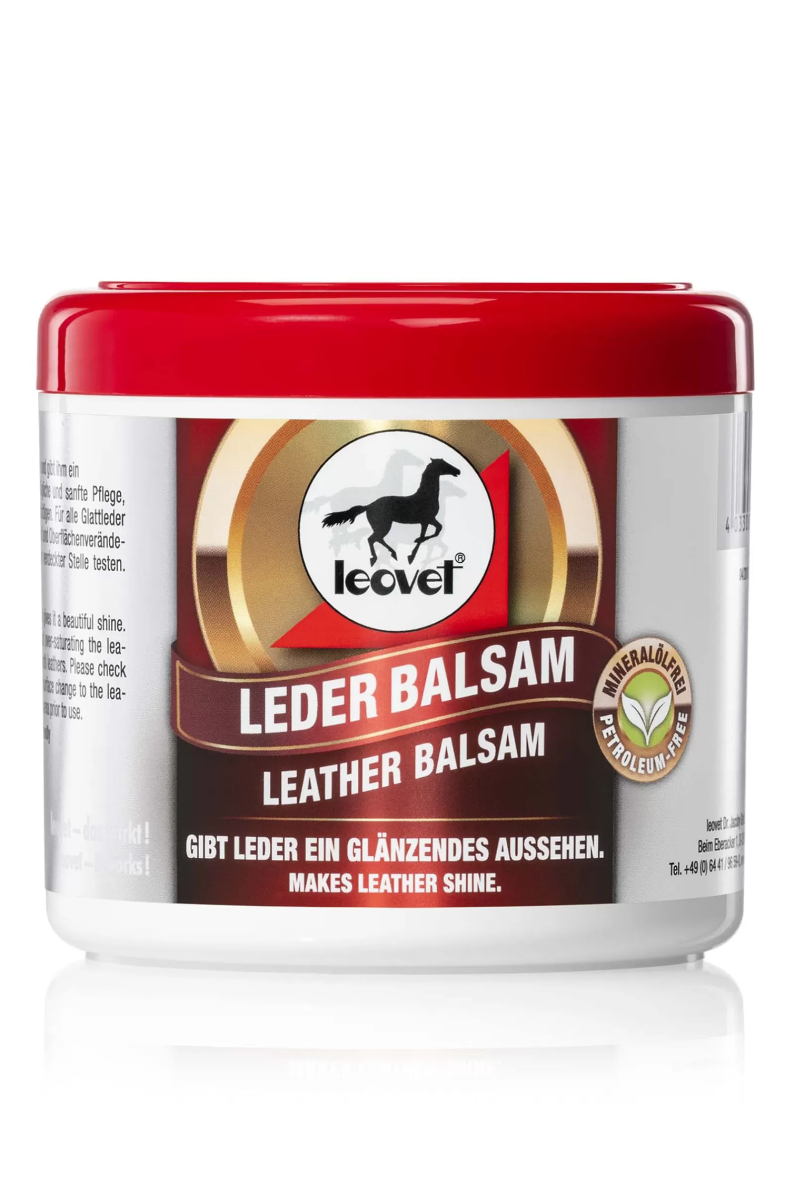 leovet Manutenzione Dell Attrezzatura | Balsamo Per Pelle Beige/ Red