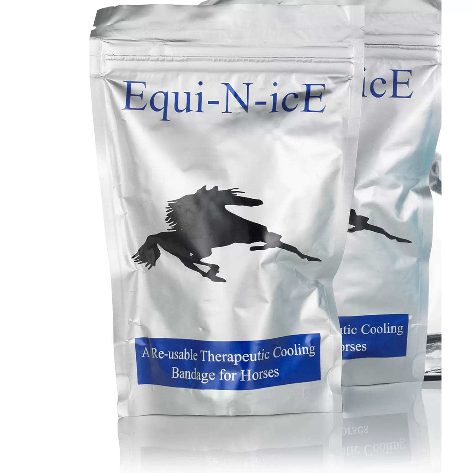 equinice Stinchiere E Protezioni | Benda Rinfrescante Equi-N-Ice Wh/Ab