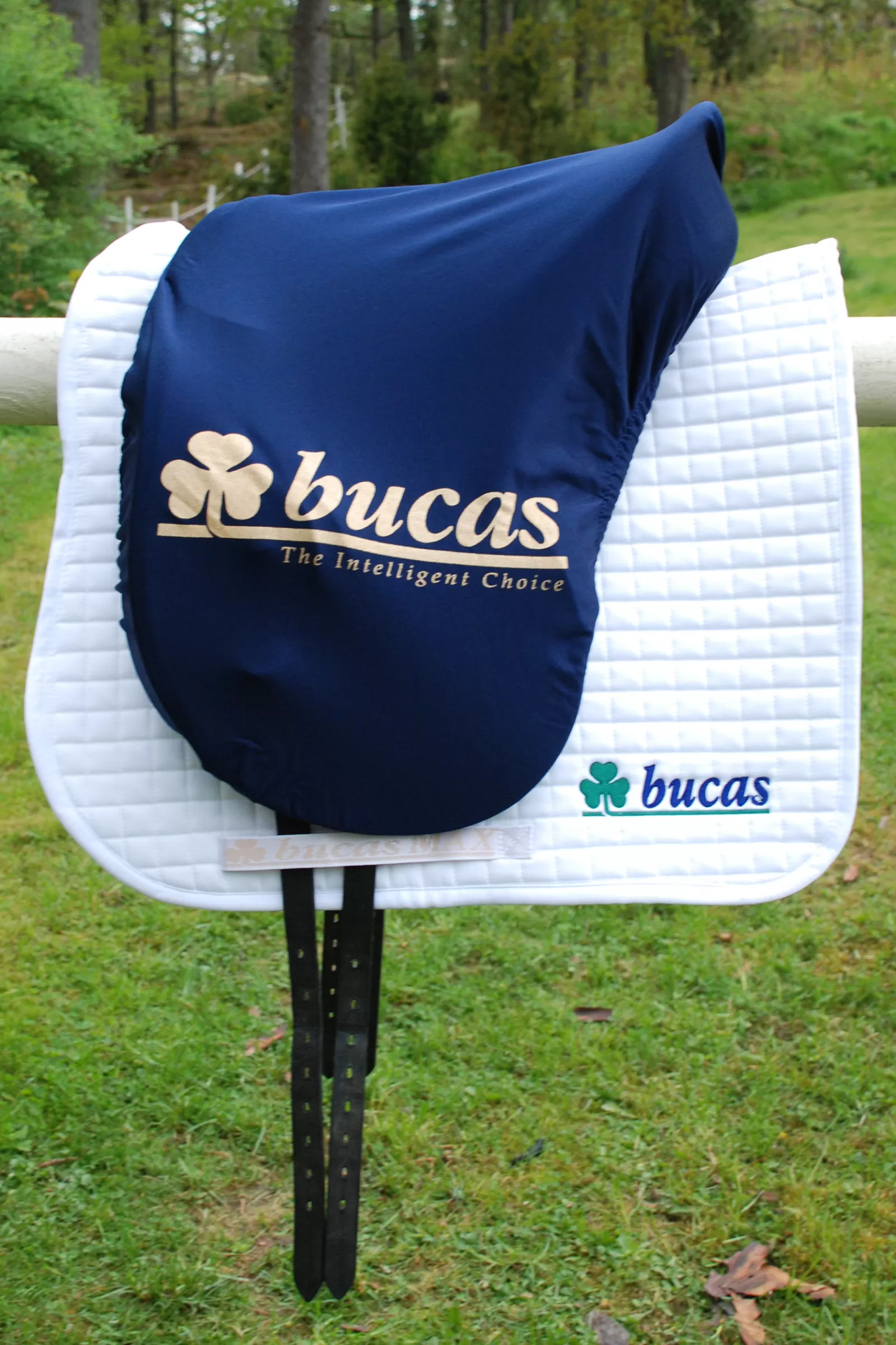 Max Coprisella Sagomato Navy/Logo >bucas Fashion