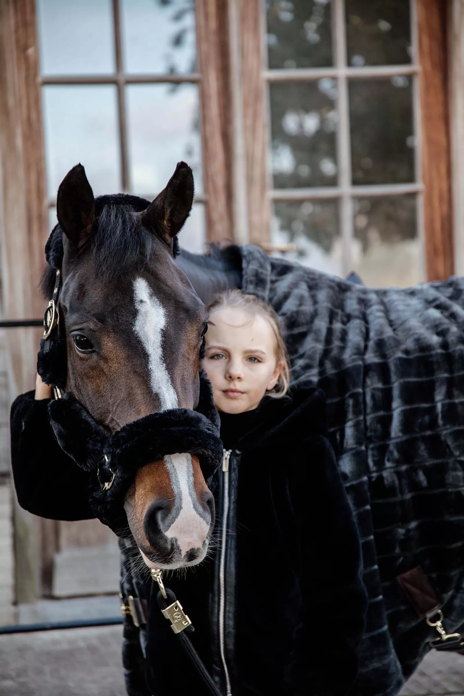 Capezza Da Spedizione In Pelle Di Pecora Horsewear>kentucky New