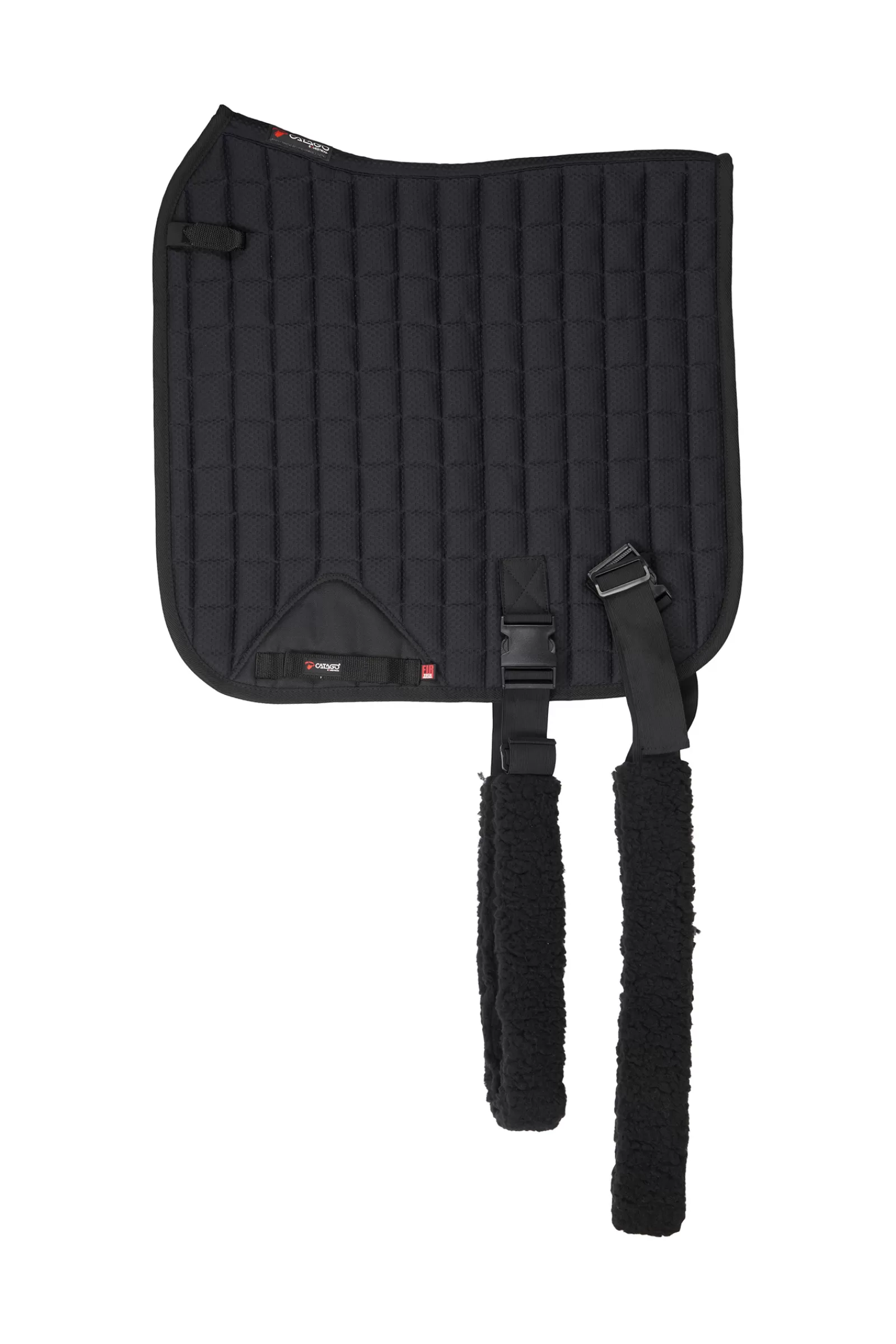 catago Dressursjabraker | Fir-Tech Training Sottosella Da Dressage Con Elastico Black