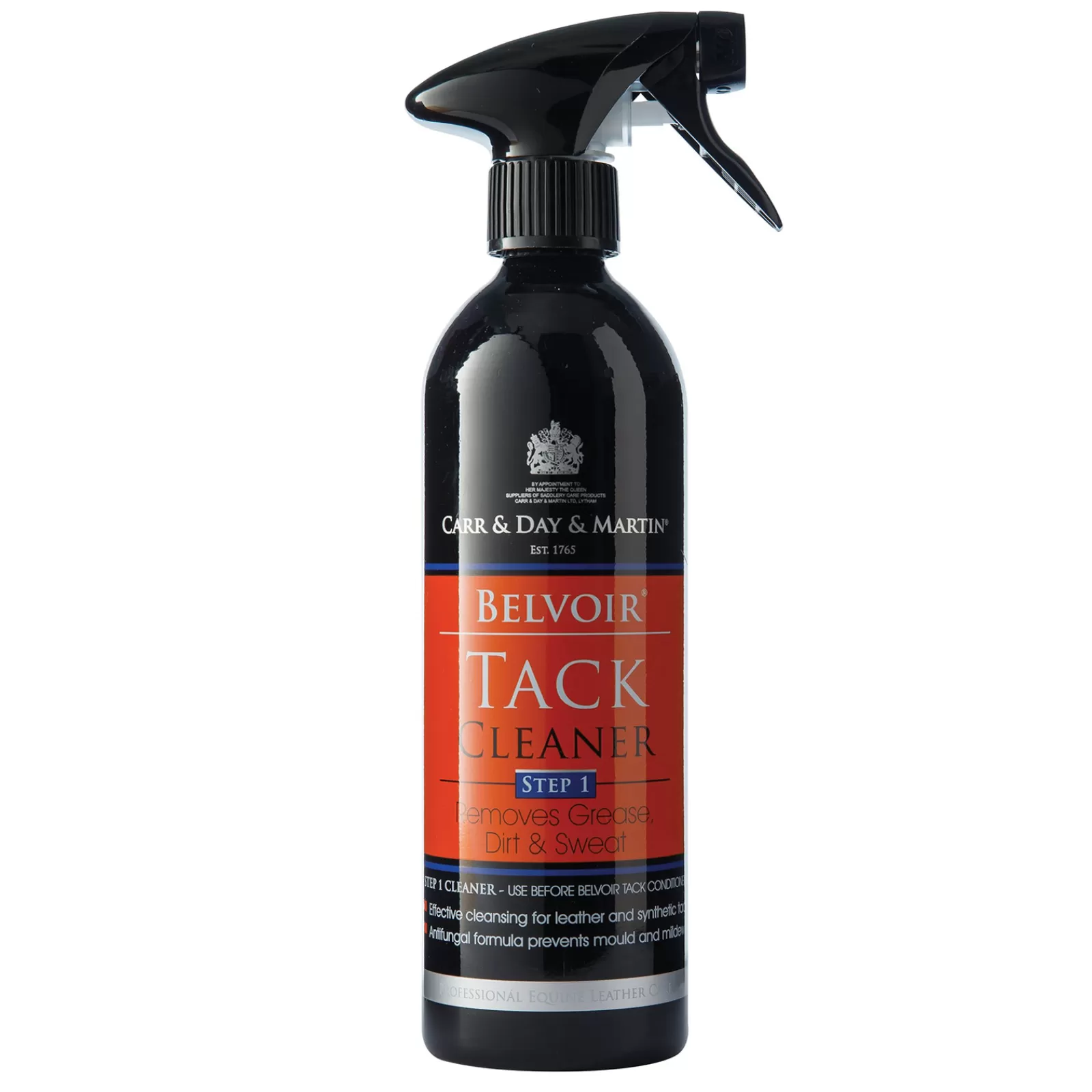 carrdaymartin Manutenzione Dell Attrezzatura | Cdm Belvoir Tack Cleaner Fase 1, 500 Ml Black/Orange