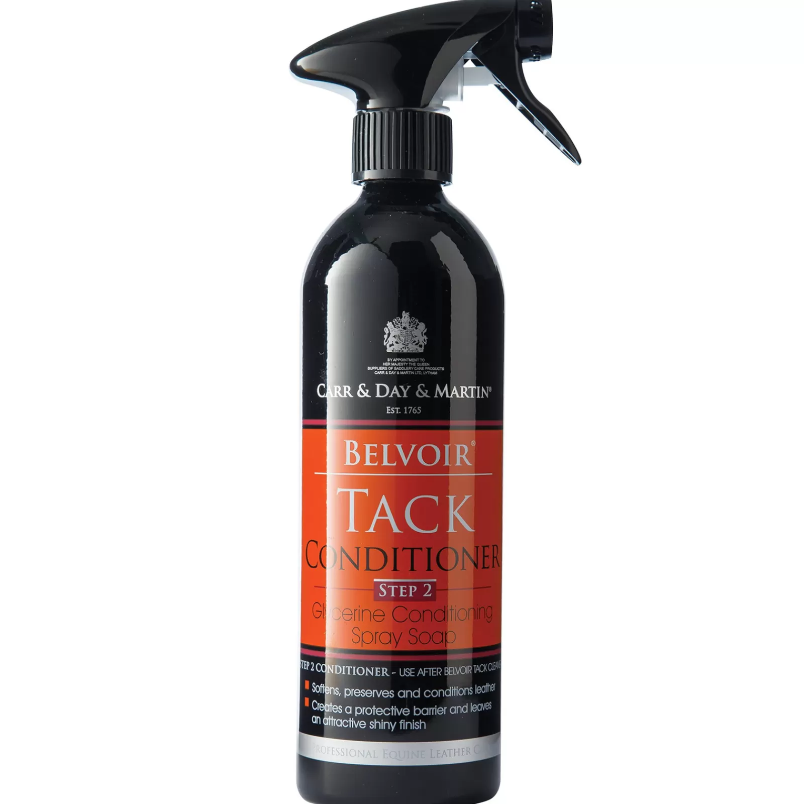 carrdaymartin Manutenzione Dell Attrezzatura | Cdm Belvoir Tack Conditioner Step 2, 500Ml Black/Orange