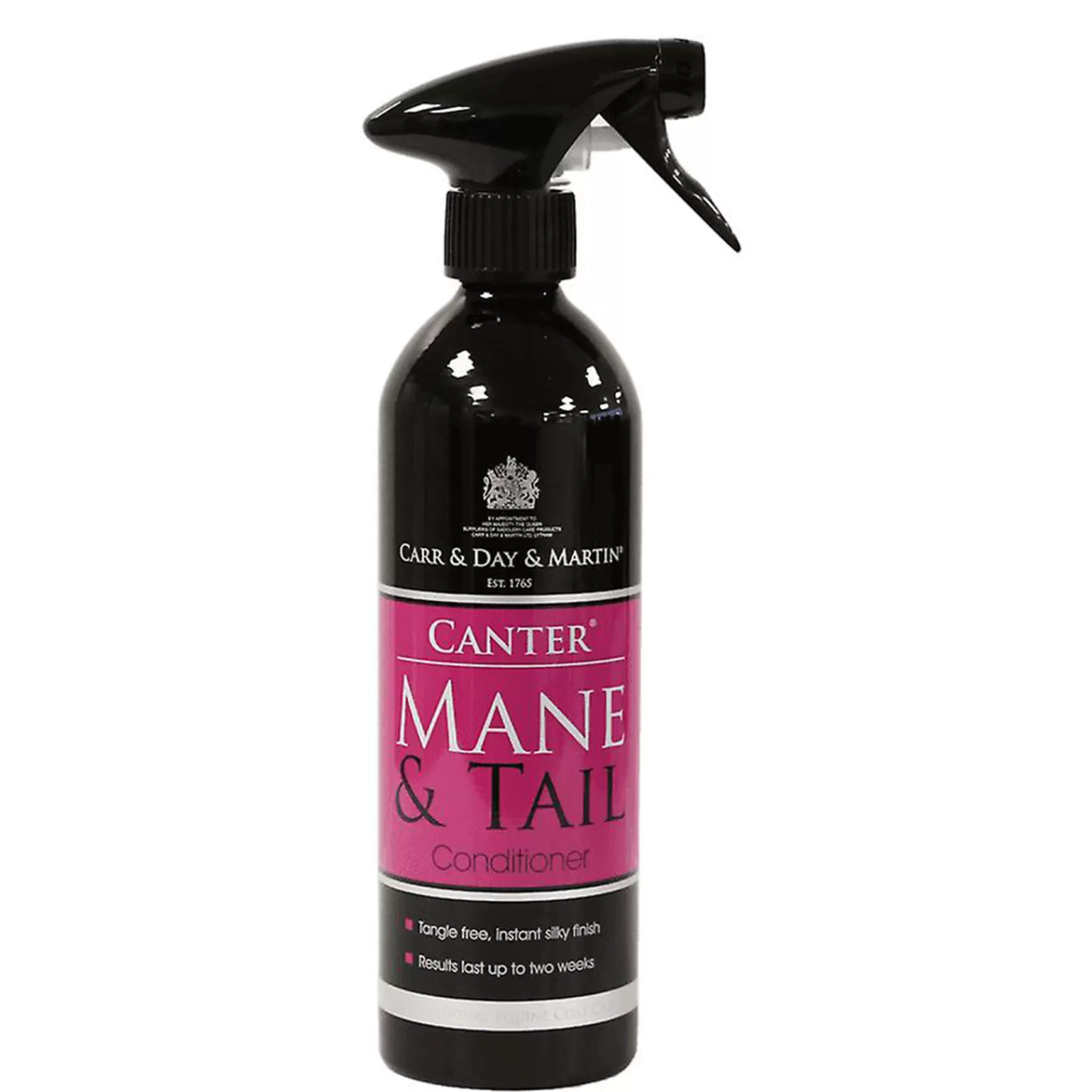 carrdaymartin Cura Del Manto, Della Pelle E Della Criniera | Cdm Canter Mane And Tail Conditioner, 500Ml Black/Pink