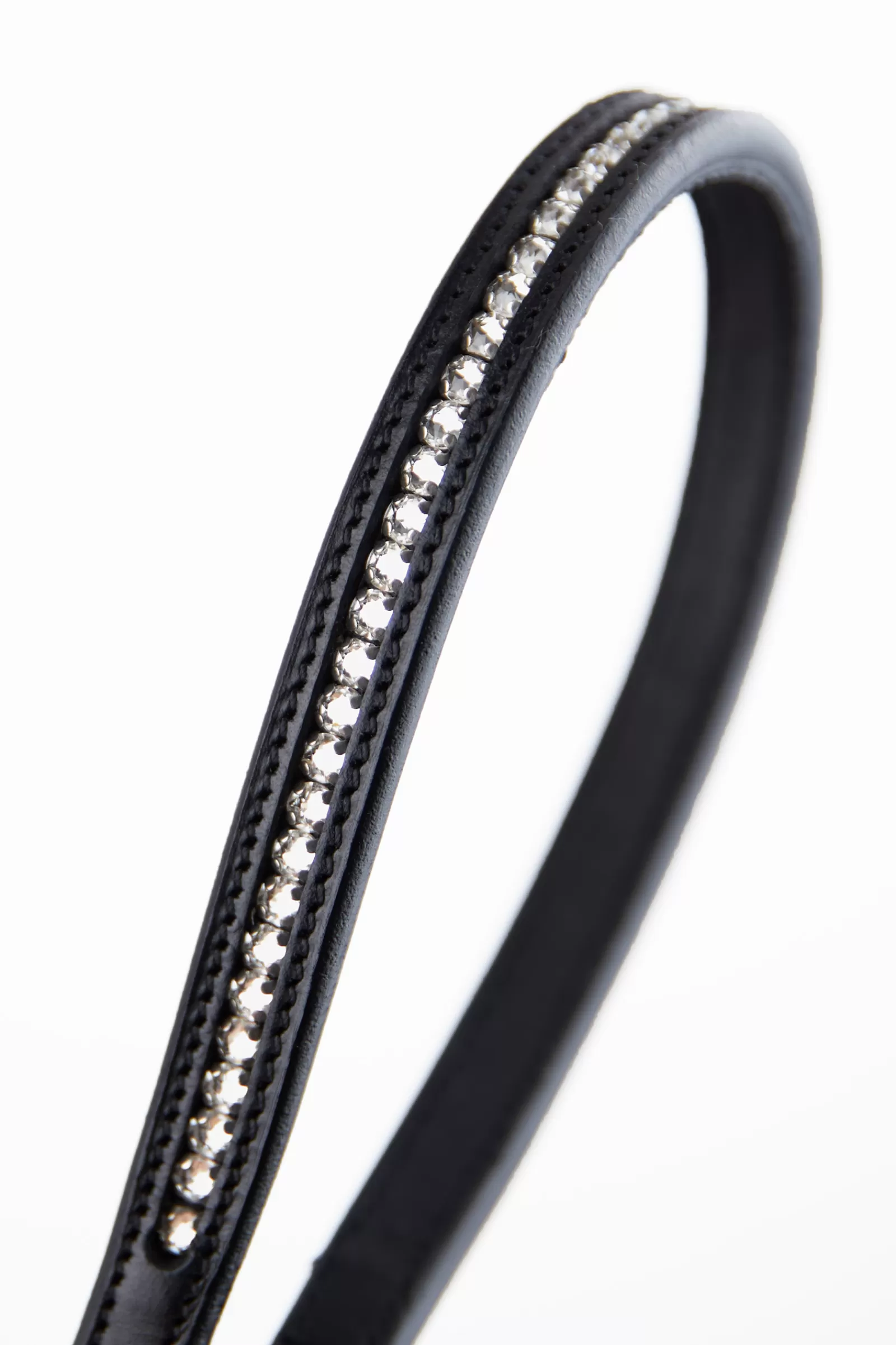 * Frontalini | Charleston Frontalino Con Cristalli Swarovski Black