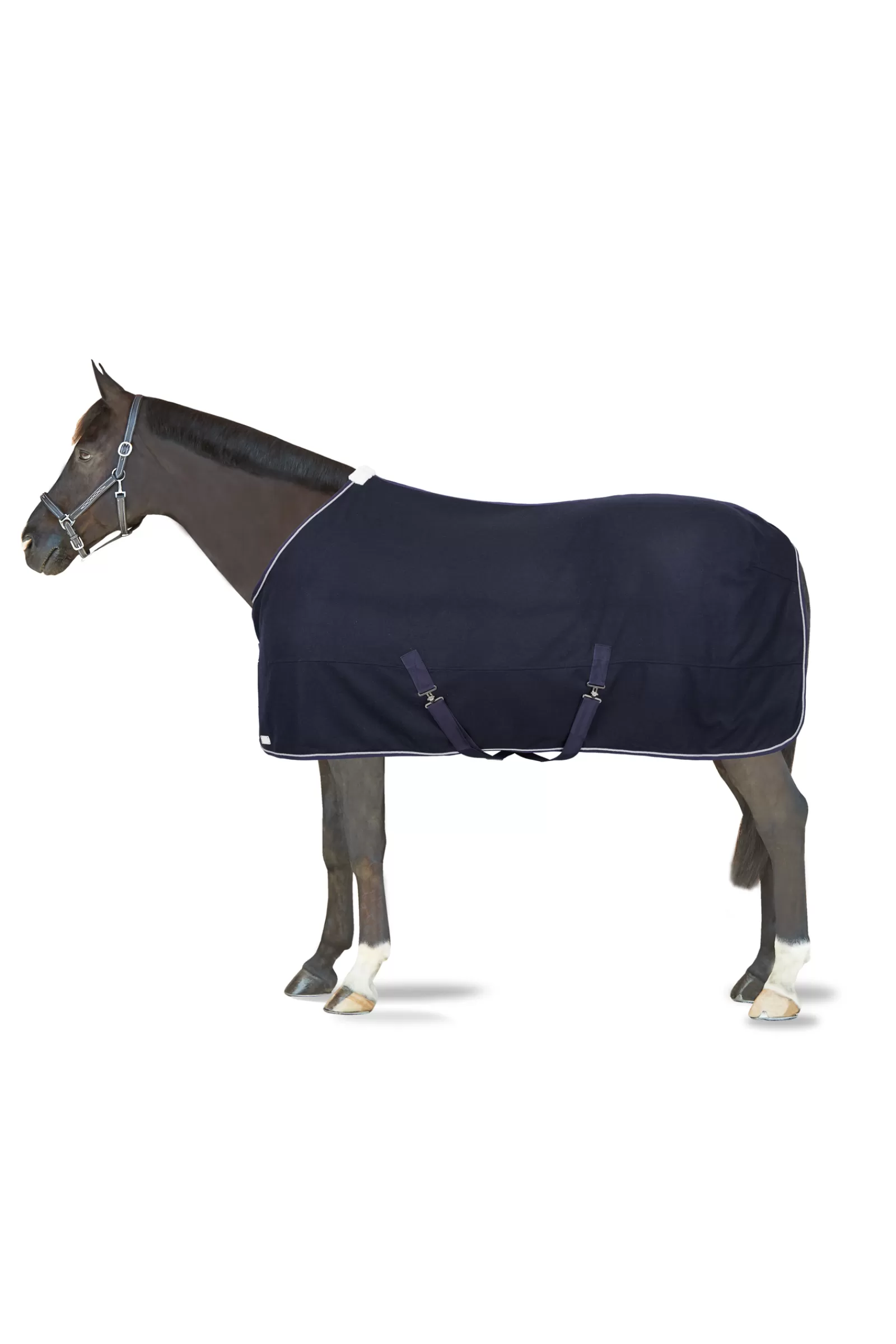 Coperta Da Equitazione In Lana Per Stalla Con Dettaglio In Corda>* Flash Sale