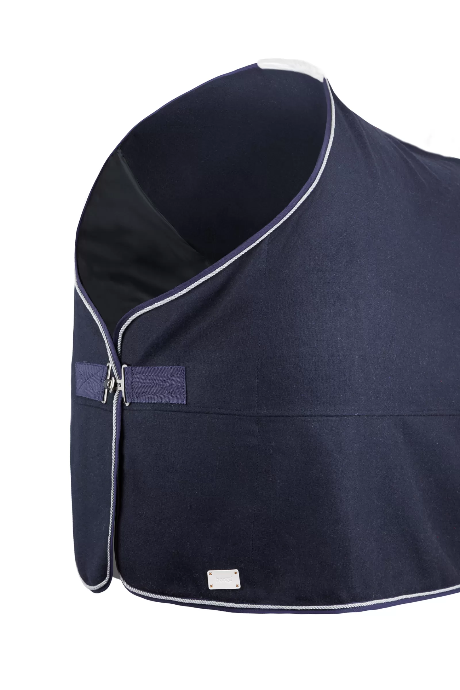 Coperta Da Equitazione In Lana Per Stalla Con Dettaglio In Corda>* Flash Sale