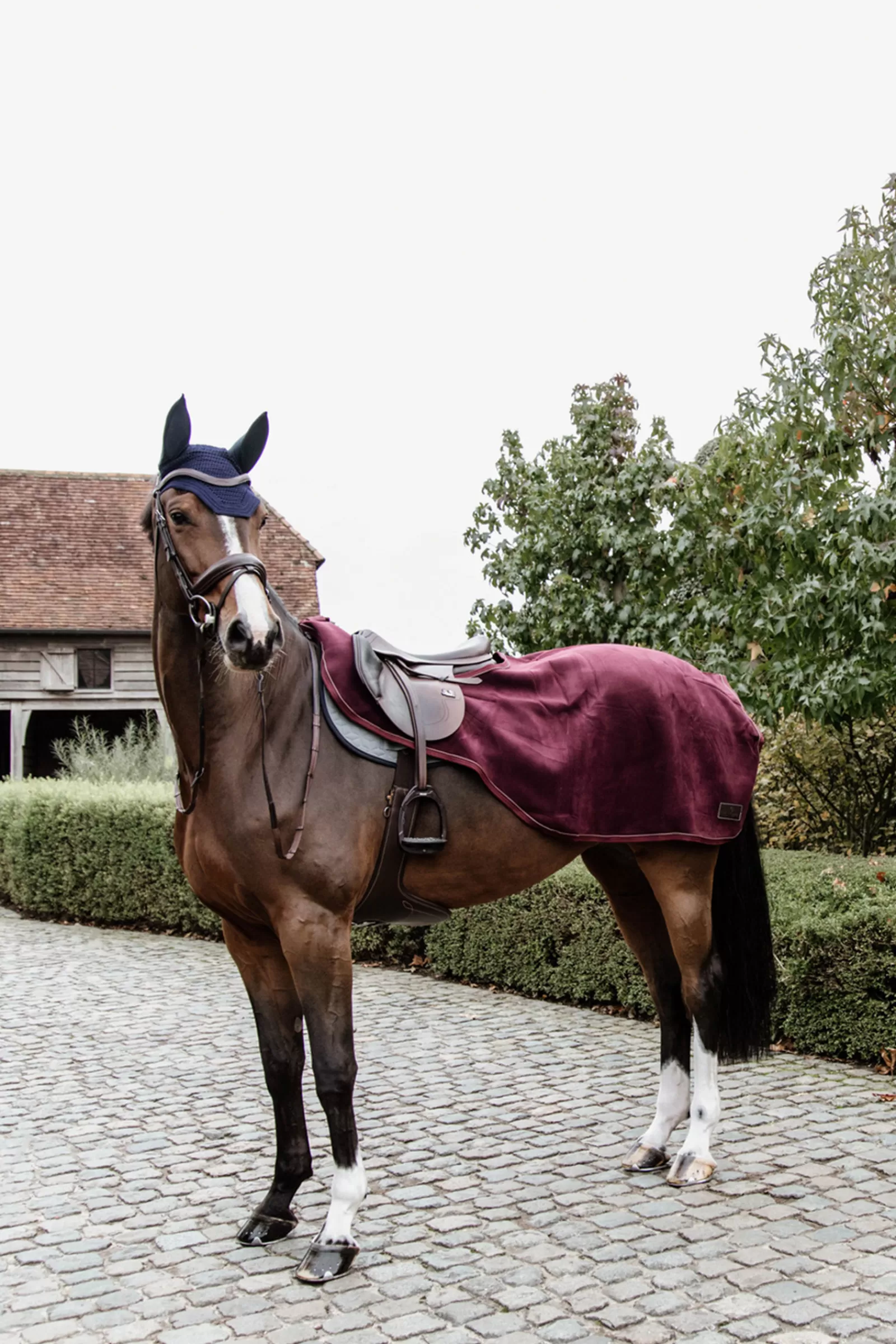 Coperta Da Equitazione In Pile Pesante Horsewear>kentucky Fashion