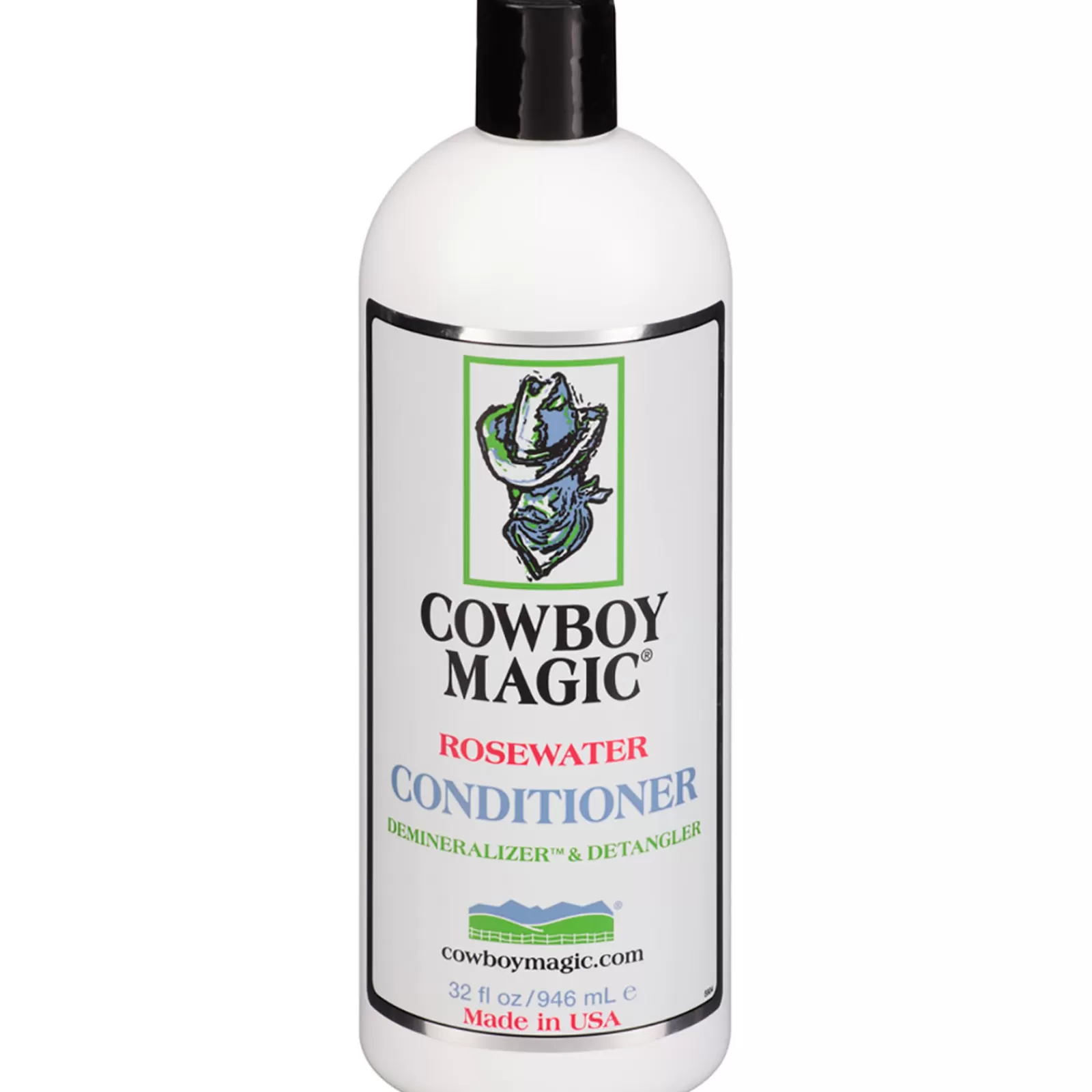 cowboymagic Cura Del Manto, Della Pelle E Della Criniera | Cowboy Macig - Rosewater Conditioner 944 Ml White/Blue