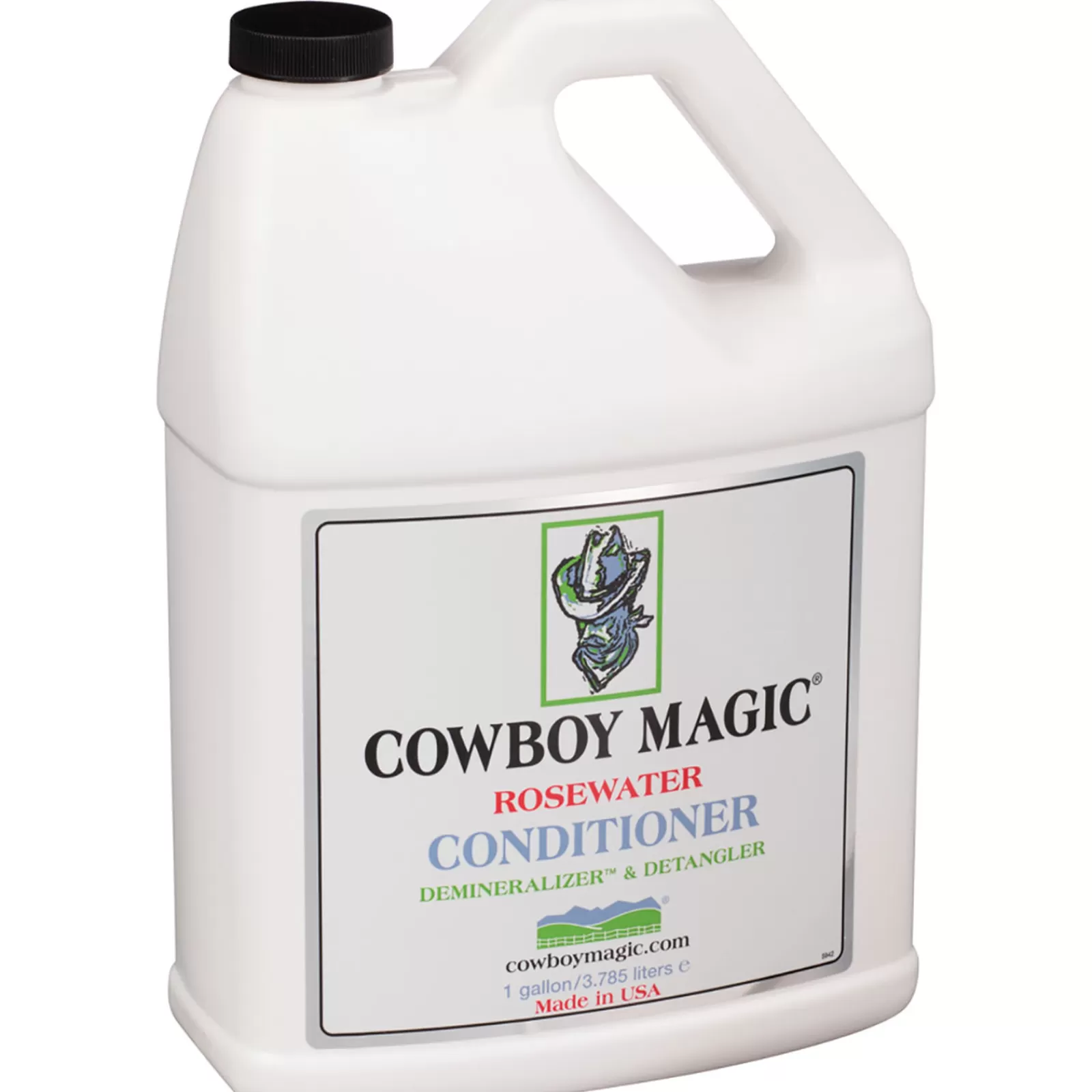 cowboymagic Cura Del Manto, Della Pelle E Della Criniera | Cowboy Magic - Rosewater Conditioner 3785 Ml White/Blue