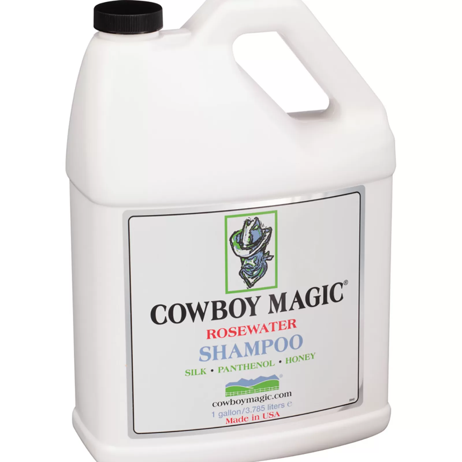 cowboymagic Cura Del Manto, Della Pelle E Della Criniera | Cowboy Magic - Rosewater Shampoo 3785 Ml White/Blue