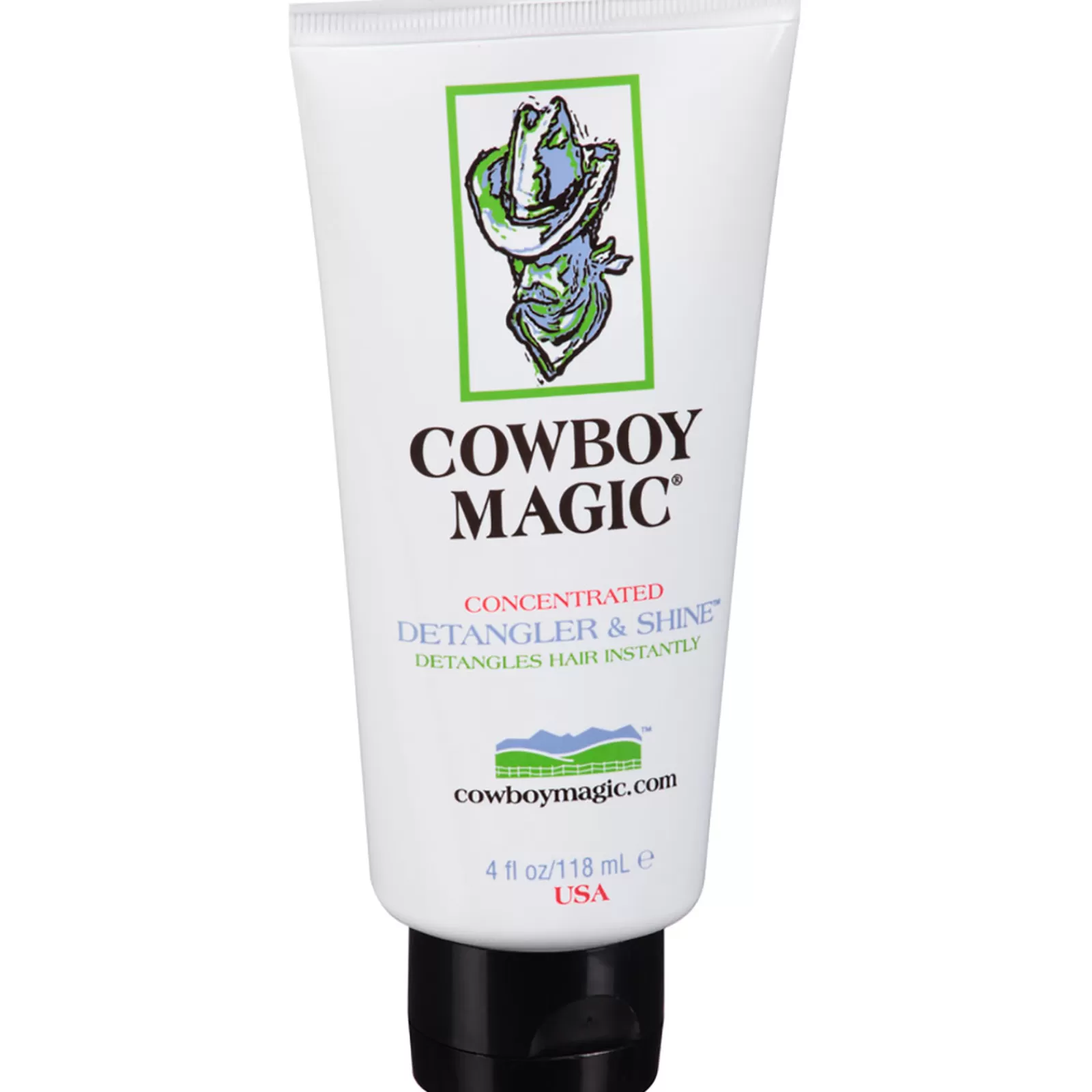 cowboymagic Cura Del Manto, Della Pelle E Della Criniera | Cowboy Magic Detangler & Shine™ 118 Ml White/Blue