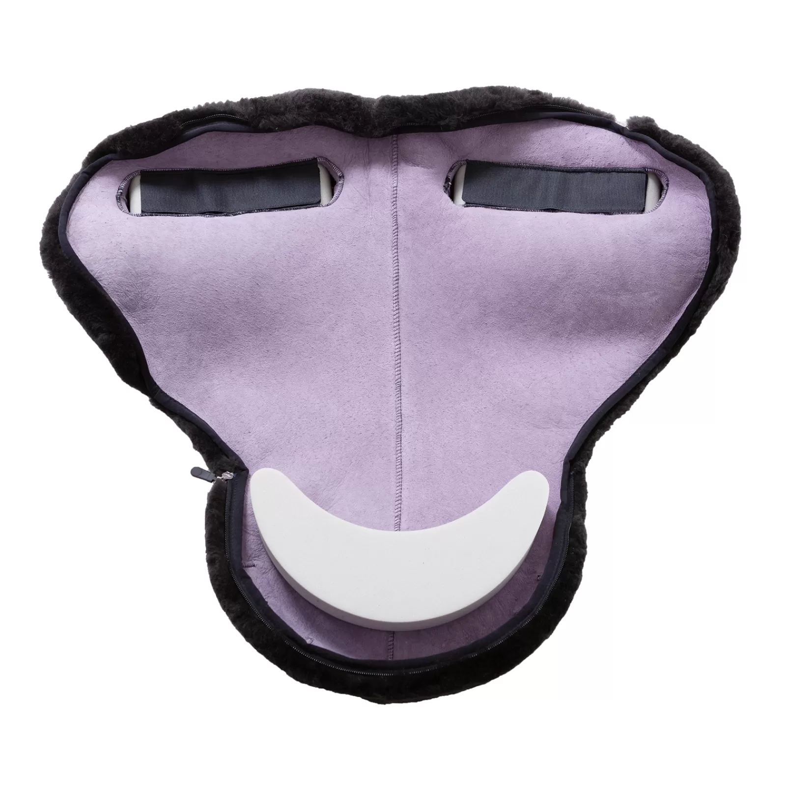 Cuscinetto In Pelle Di Agnello Bareback Riding Premium Plus, Shetland>christ Best Sale