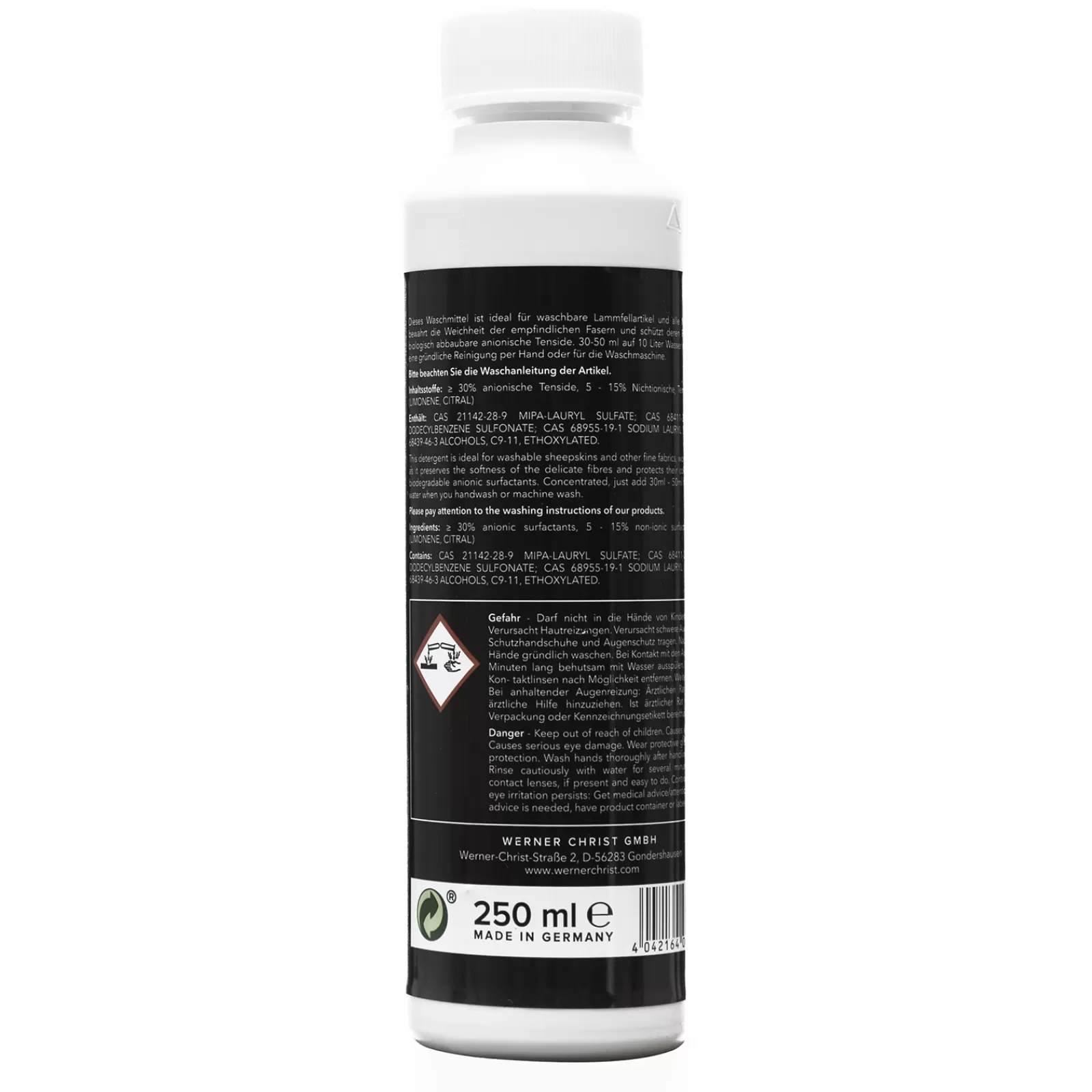 christ Manutenzione Dell Attrezzatura | Detergente Per Pelle Di Pecora C7, 250 Ml Off-White