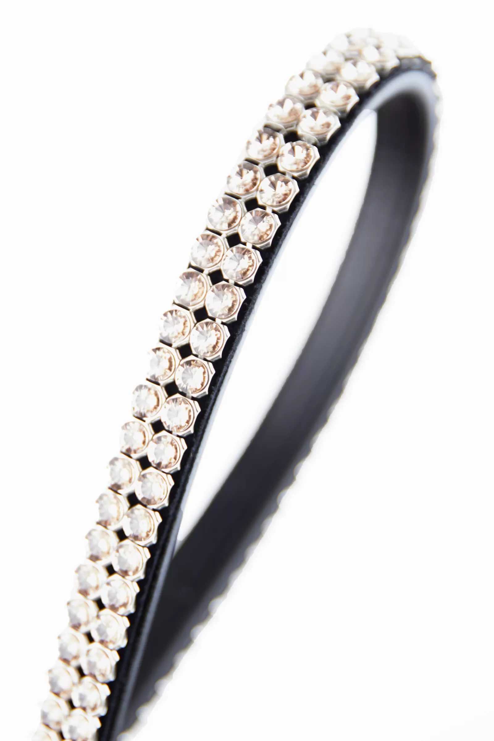 * Frontalini | Florence Frontalino Con Cristalli Swarovski Black