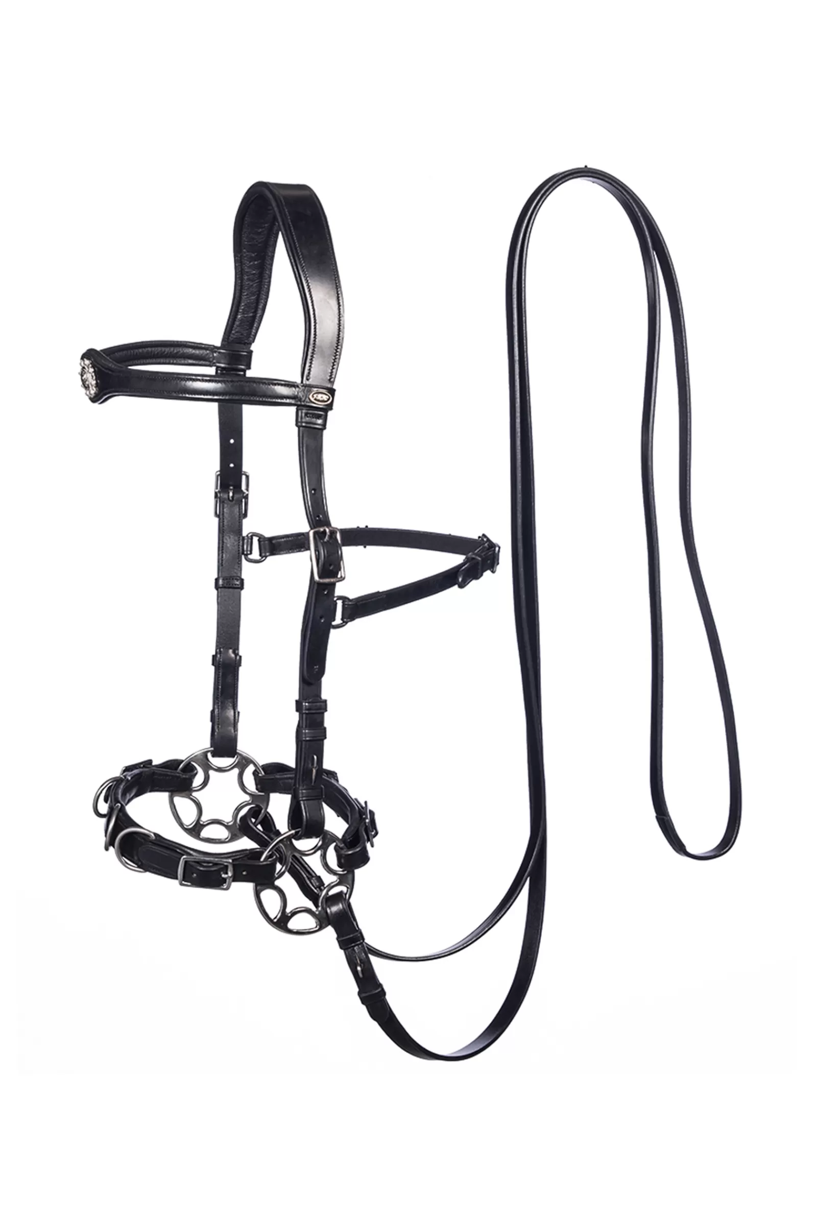 fra Briglie E Chiudibocca | Caval Compl. Briglia Cavemore (Sist.2) Con Forbici E Redini Black