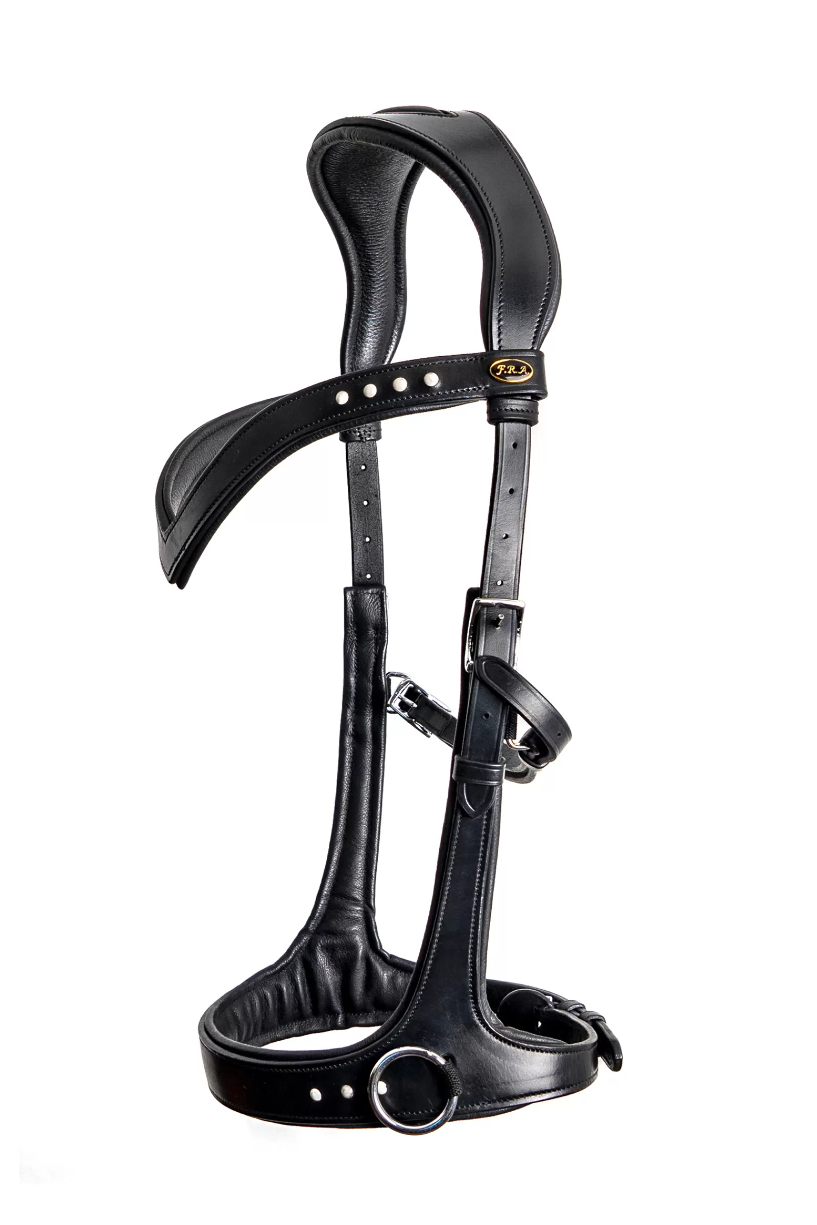 fra Briglie E Chiudibocca | F.R.A. Glory Sidepull (Sistema 3), Colore Nero Black