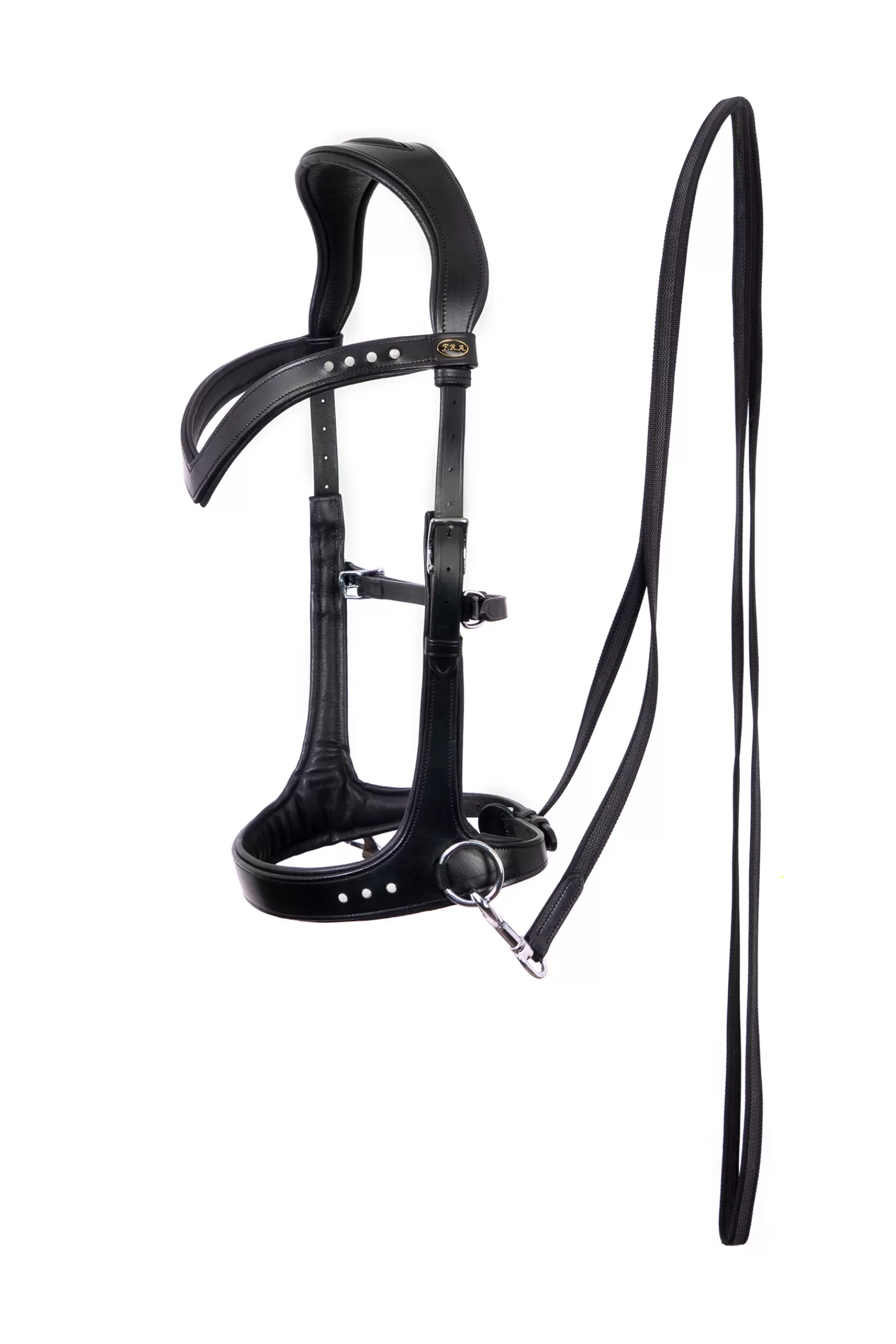 fra Briglie E Chiudibocca | F.R.A. Glory Sidepull (Sistema 3), Colore Nero Black