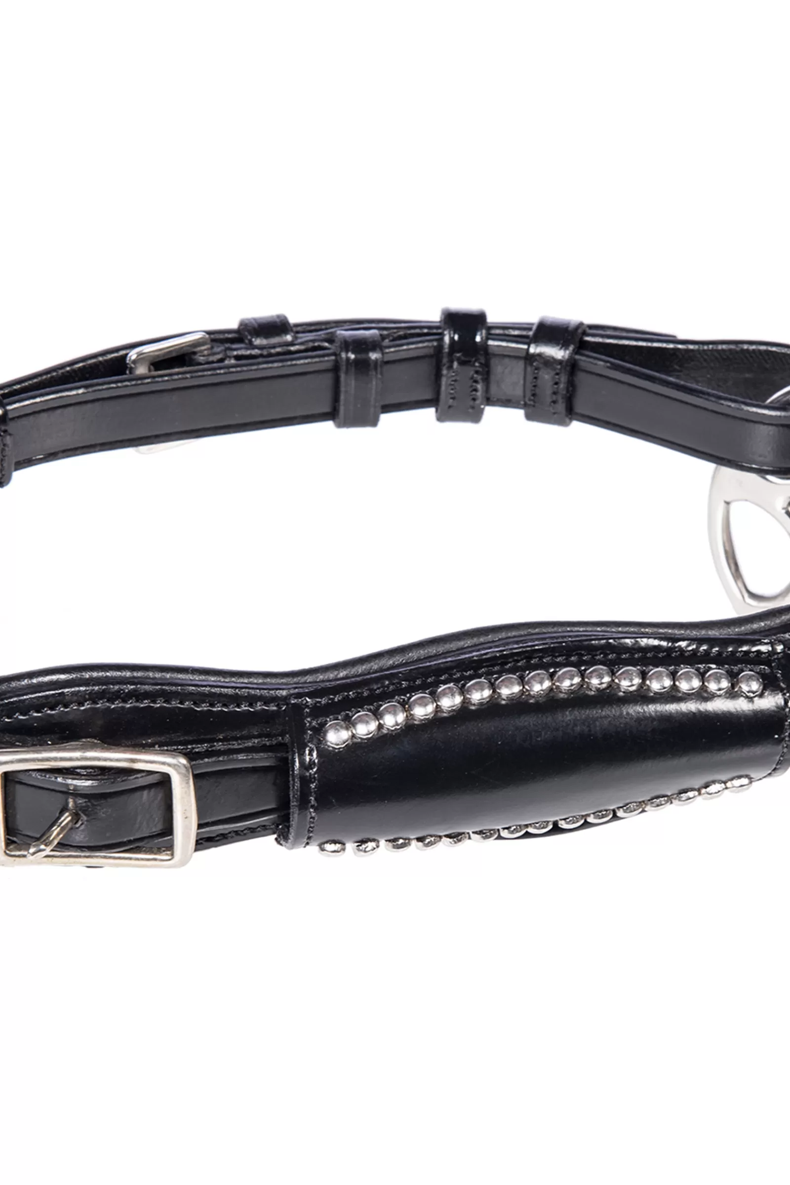 fra Briglie E Chiudibocca | Miranti Hackamore (Sistema 2) In Pelle, Cinturini Per Mascelle, Con Forbici Black