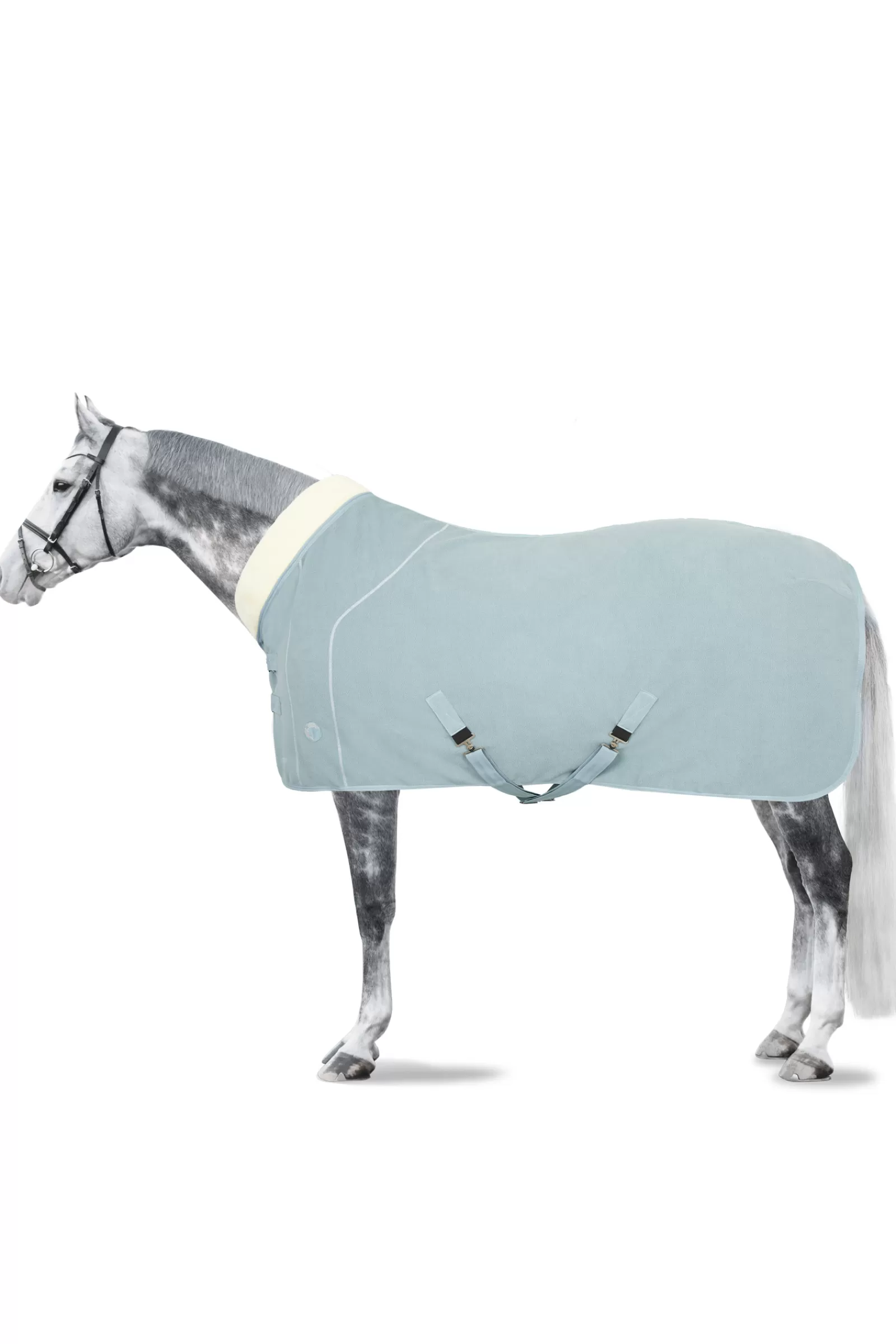 Geneva Coperta In Pile Legato Con Collo In Pelliccia Ecologica>* Cheap