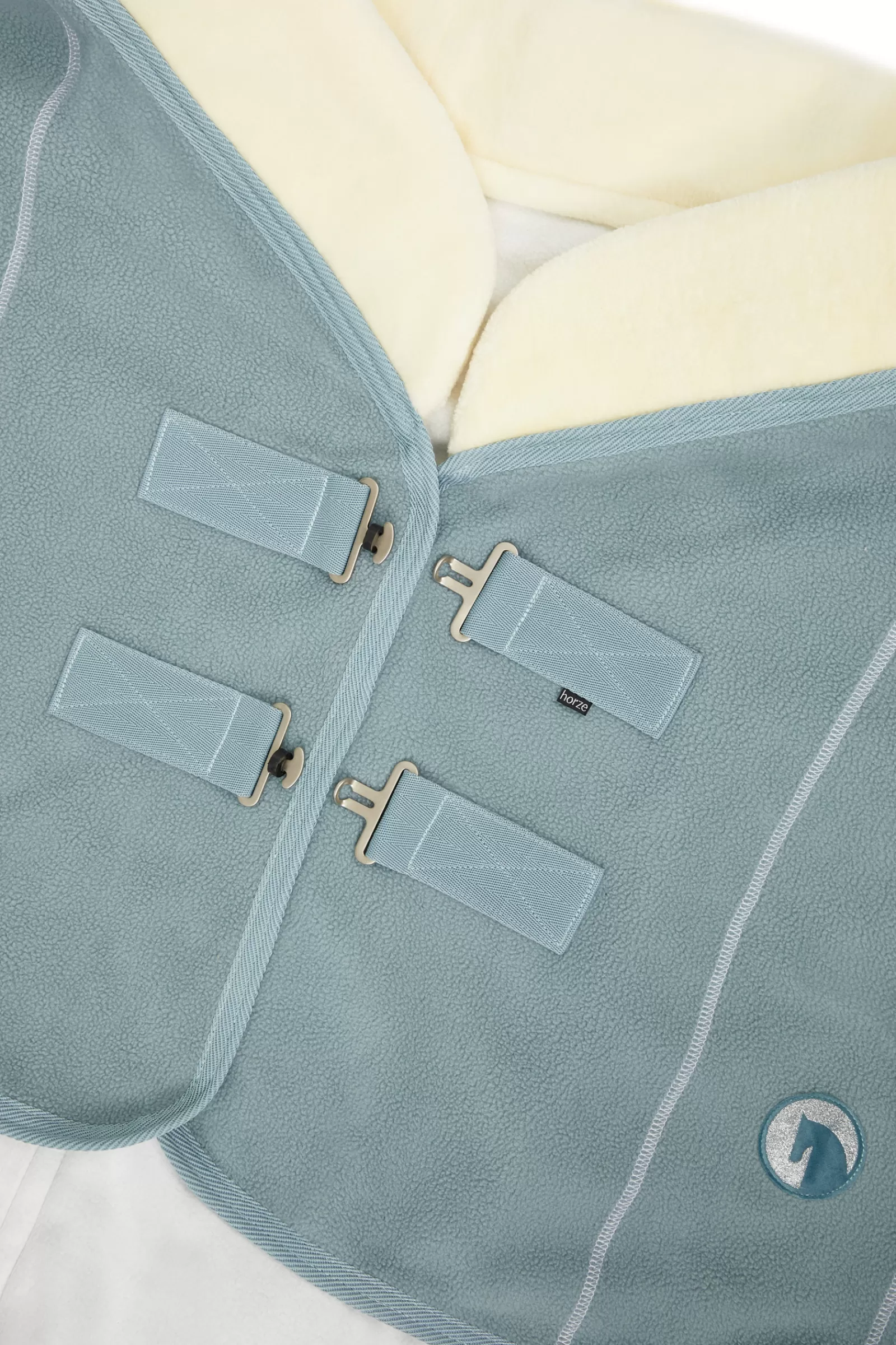 Geneva Coperta In Pile Legato Con Collo In Pelliccia Ecologica>* Cheap