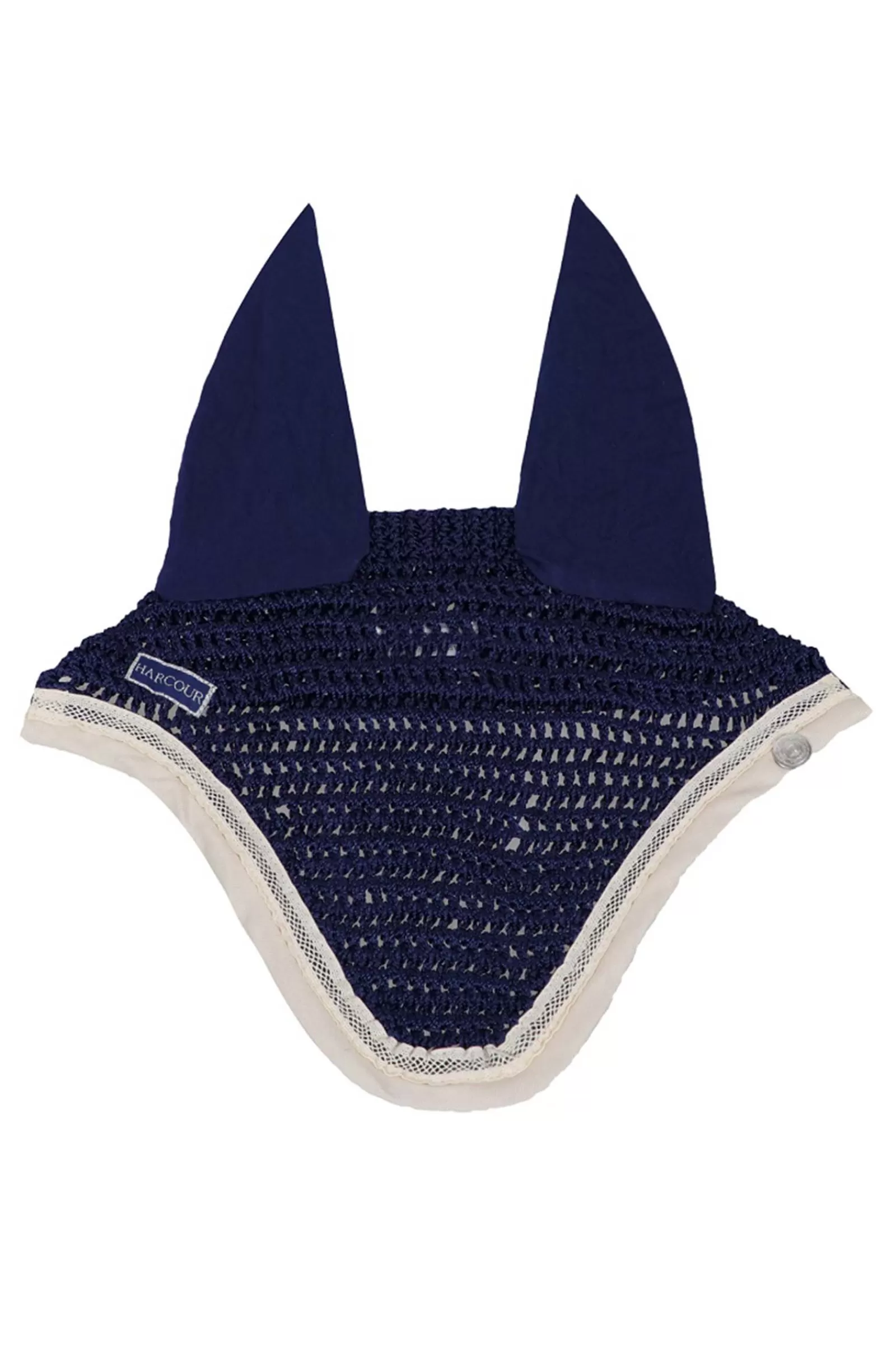 harcour Dressursjabraker | Set Sottosella Da Dressage Saddy E Cuffiette Antimosche Fleur Beige