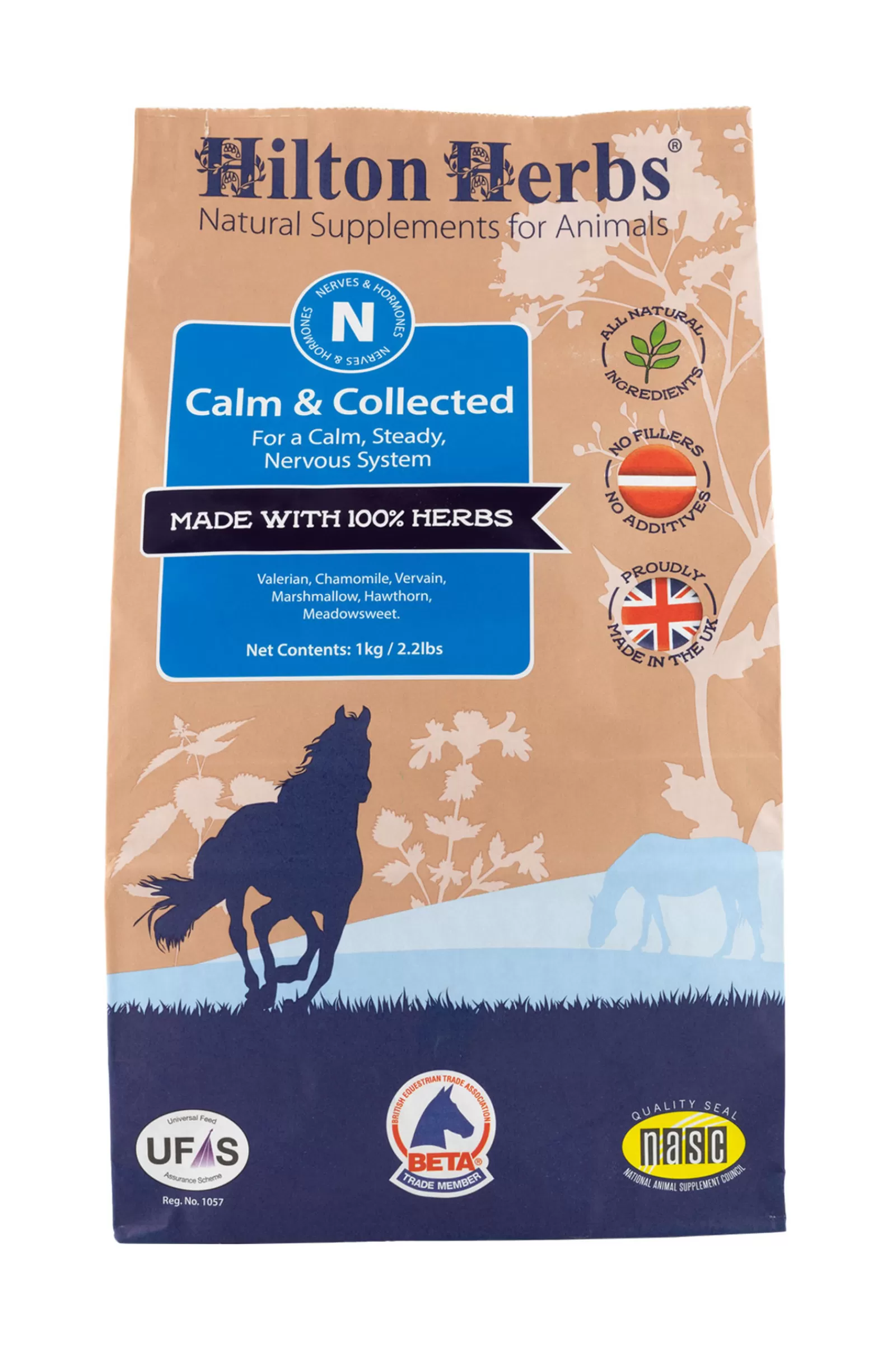 Hilton Herbs Calm & Collected – Temperamend, 1 Kg>hiltonherbs New