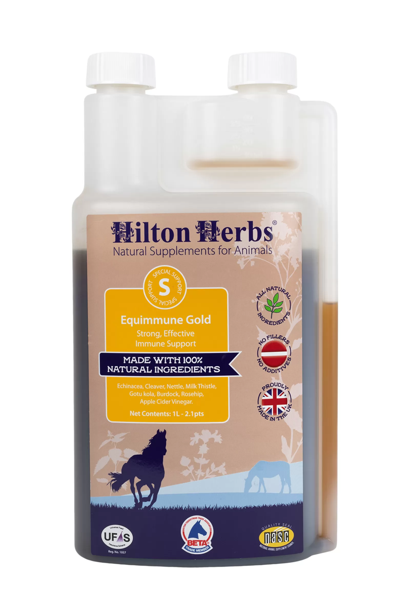 Equimmune Gold 1 Litre>hiltonherbs Hot