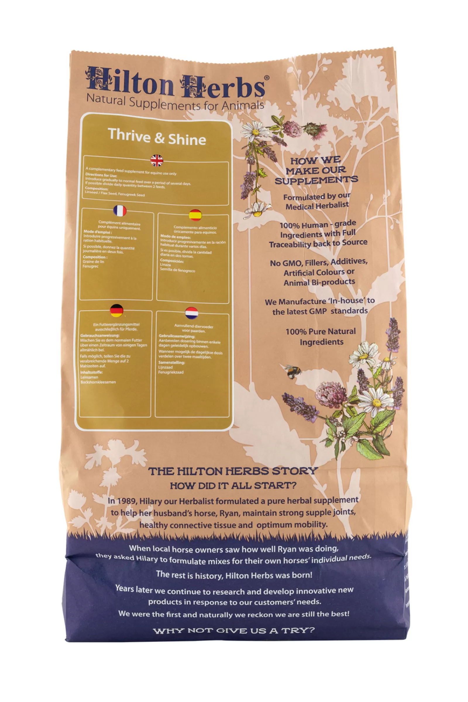 Thrive & Shine 3Kg Tub>hiltonherbs Hot