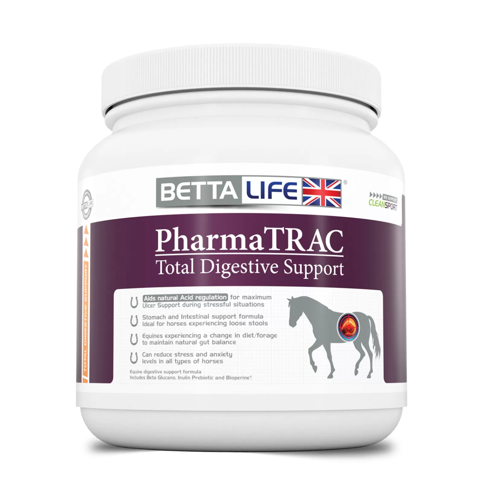 Integratore Per Equini Di Supporto Digestivo Totale Pharmatrac, 400 G>bettalife Store