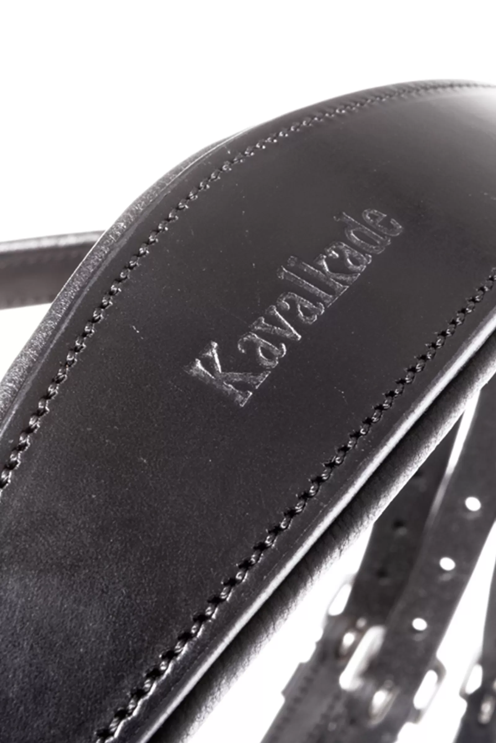 kavalkade Briglie E Chiudibocca | Charlotte Briglia Da Dressage Con Fascia Nasale A Manovella Black/White