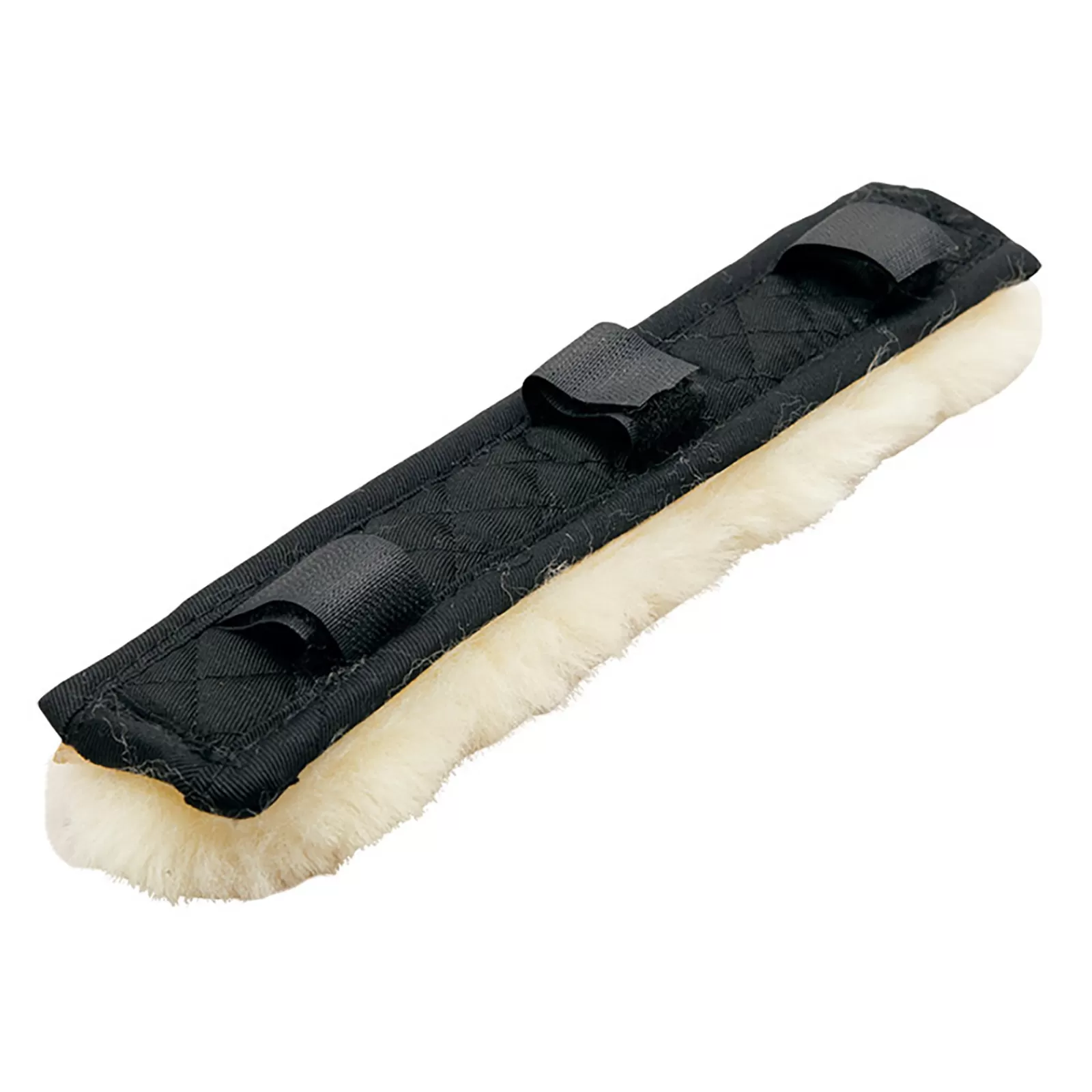 kavalkade Accessori Per Briglie | Imbottitura Per Testa E Naso Con Vera Lana D'Agnello, 3 Chiusure A Strappo Ntl/Br