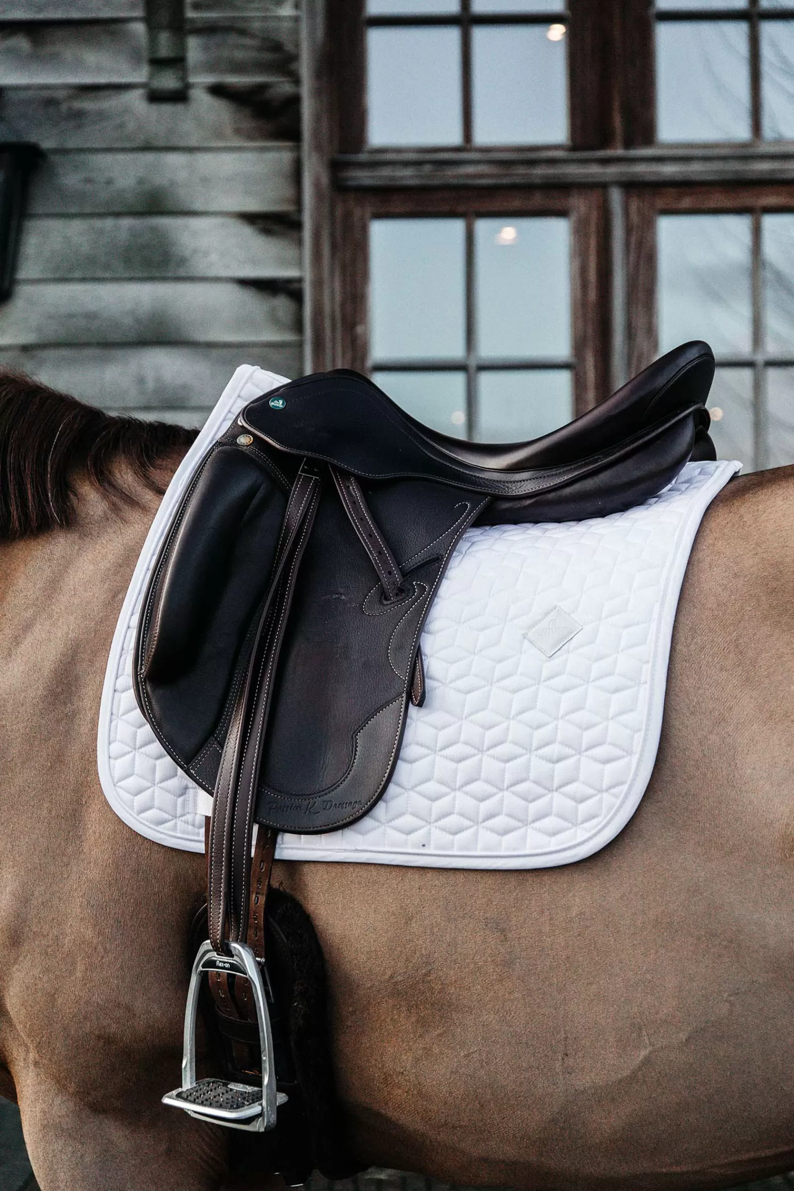 kentucky Dressursjabraker | Horsewear Basic Sottosella Da Dressage Wh/Ab