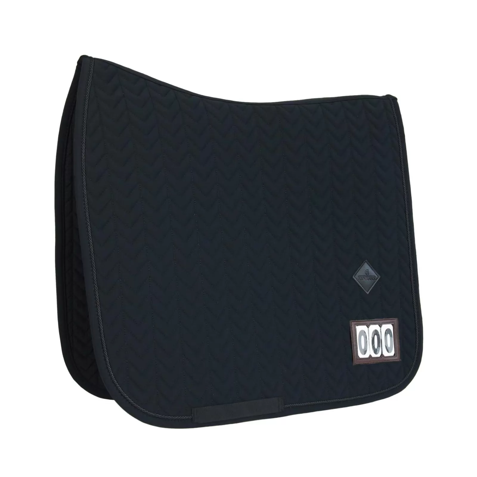 kentucky Dressursjabraker | Horsewear Fishbone Sottosella Da Dressage Per Concorso Black