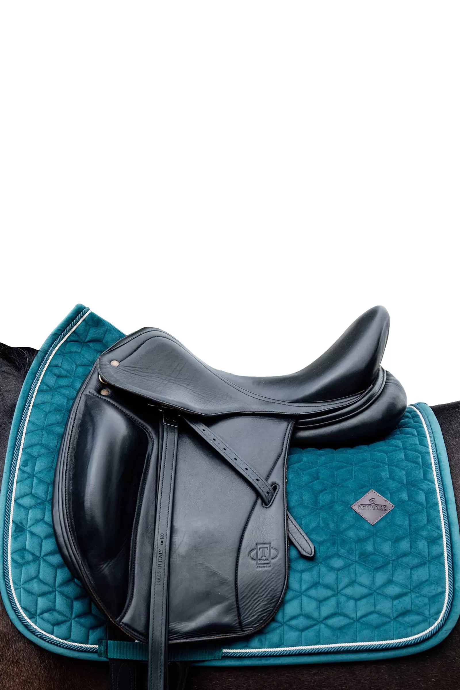 kentucky Dressursjabraker | Horsewear Sottosella Da Dressage Velvet Emerald Green