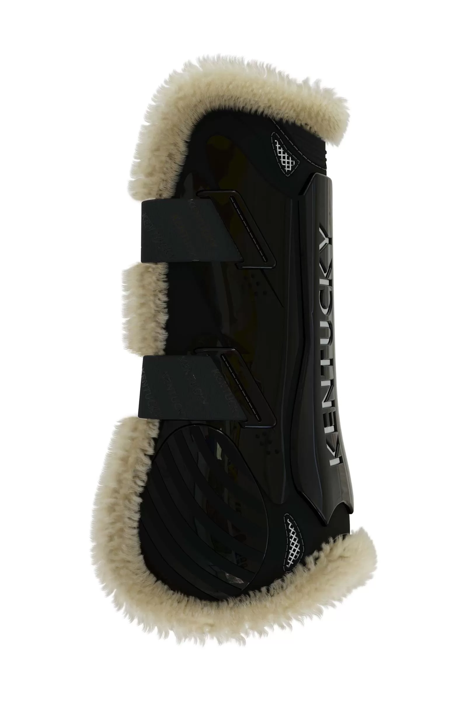 kentucky Stinchiere E Protezioni | Horsewear Stivali Paratendini Elasticizzati In Bamboo E Pelle Vegana Black