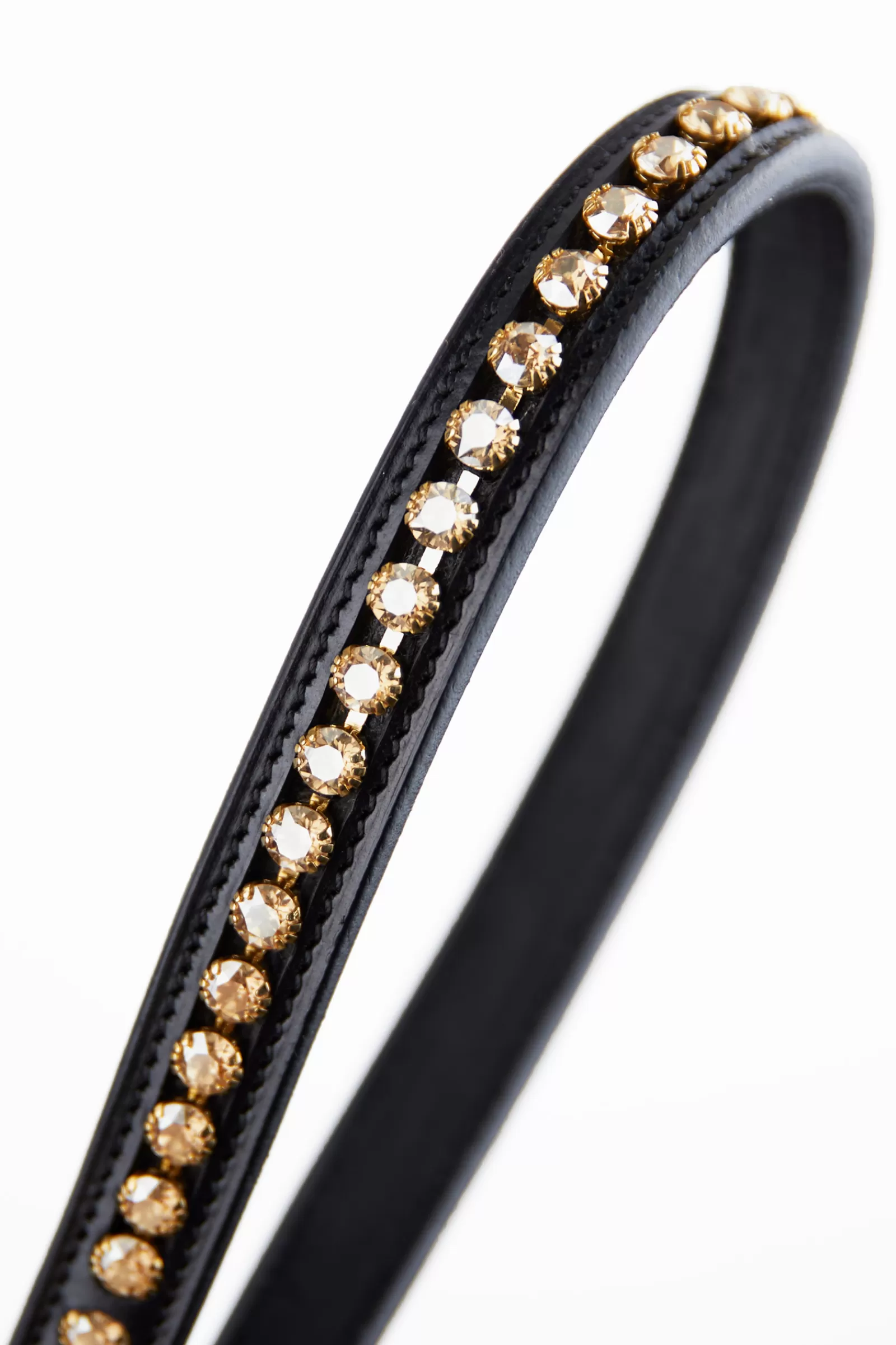 * Frontalini | Kyoto Town Frontalino Con Cristalli Swarovski Black