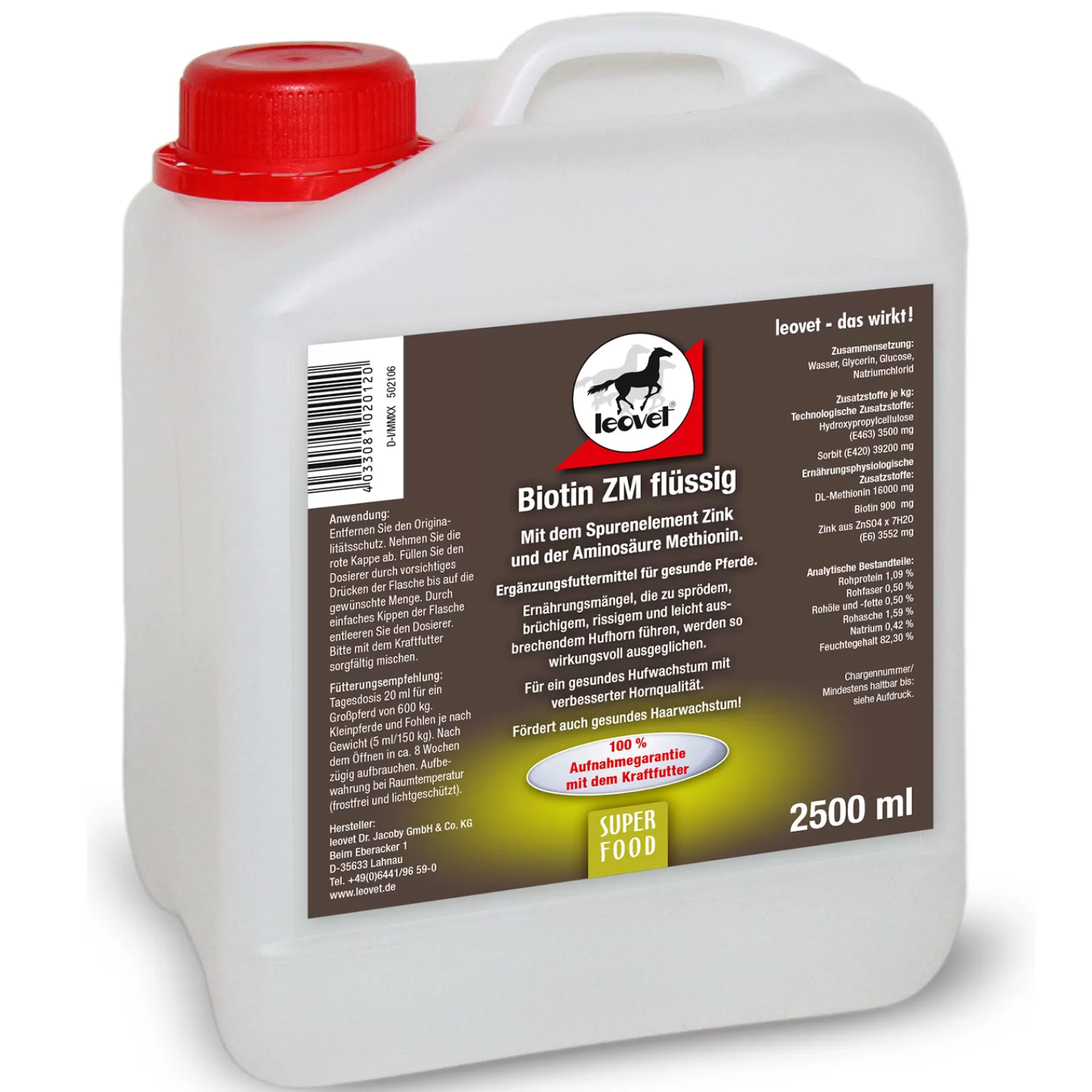 Biotina Zm Liquido 2500Ml>leovet Discount