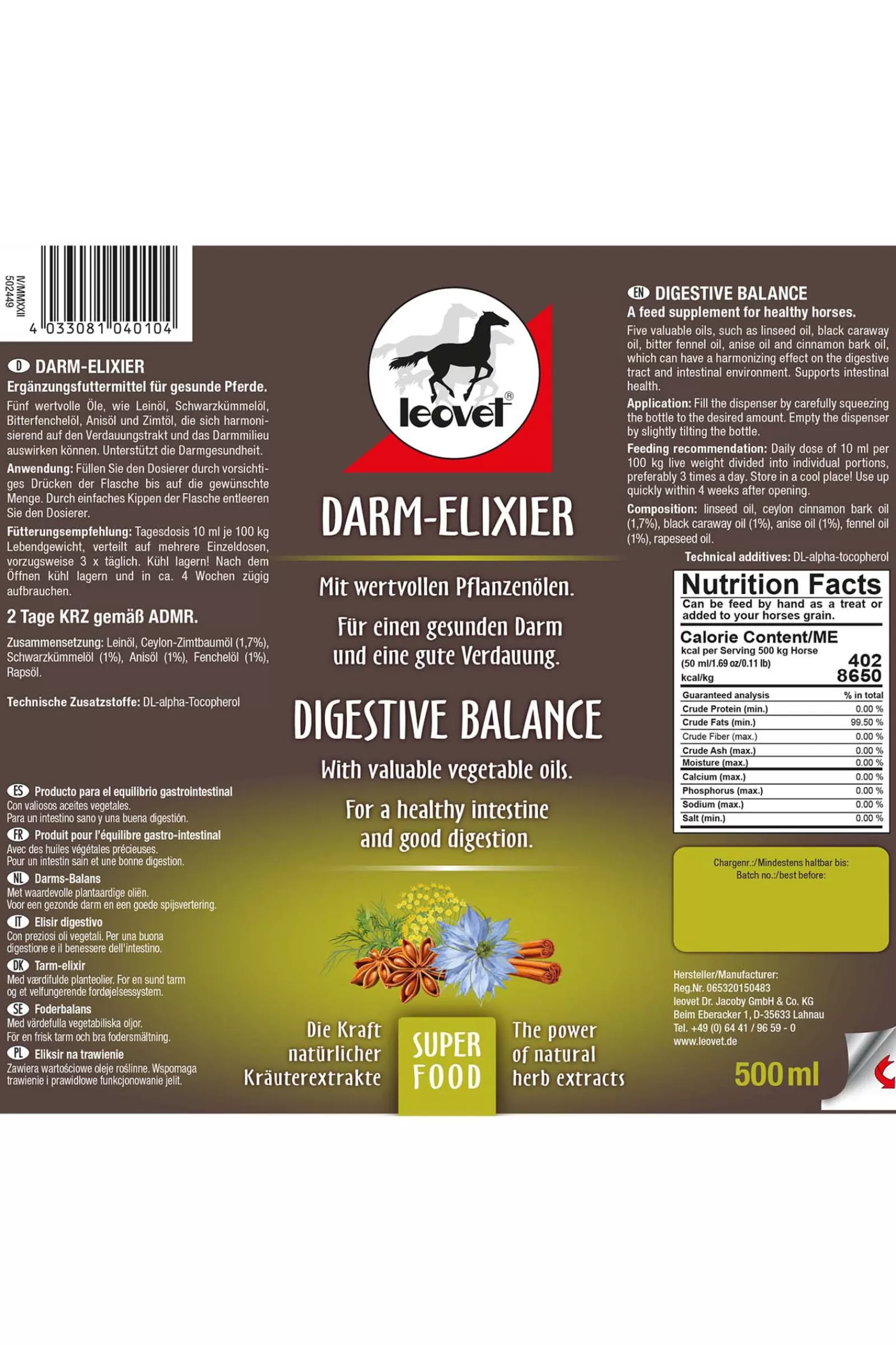 Elisir Digestivo, 500Ml>leovet Discount