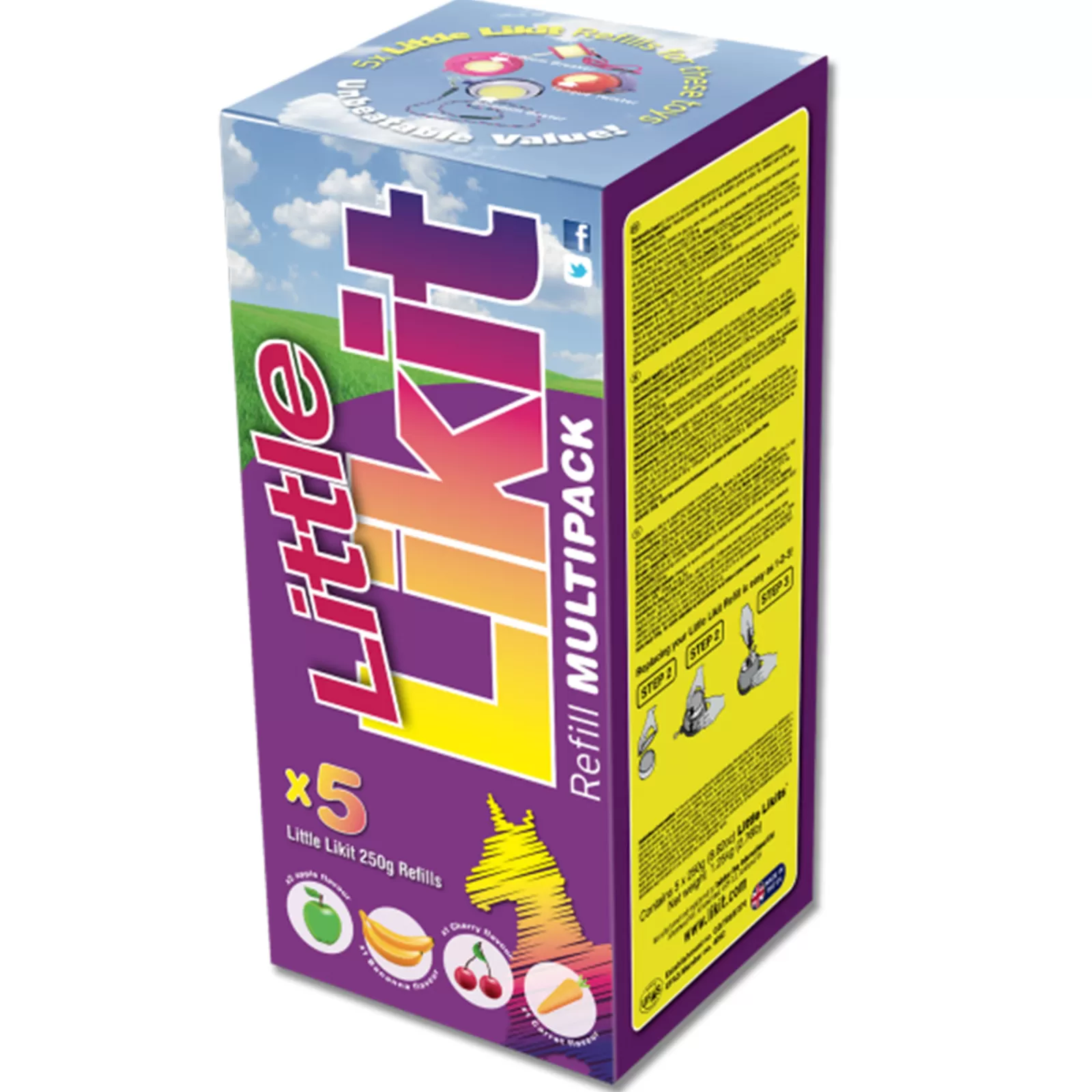 250 G, Multipack, Banana, Carota, Ciliegia, 2X Mela>likit Store