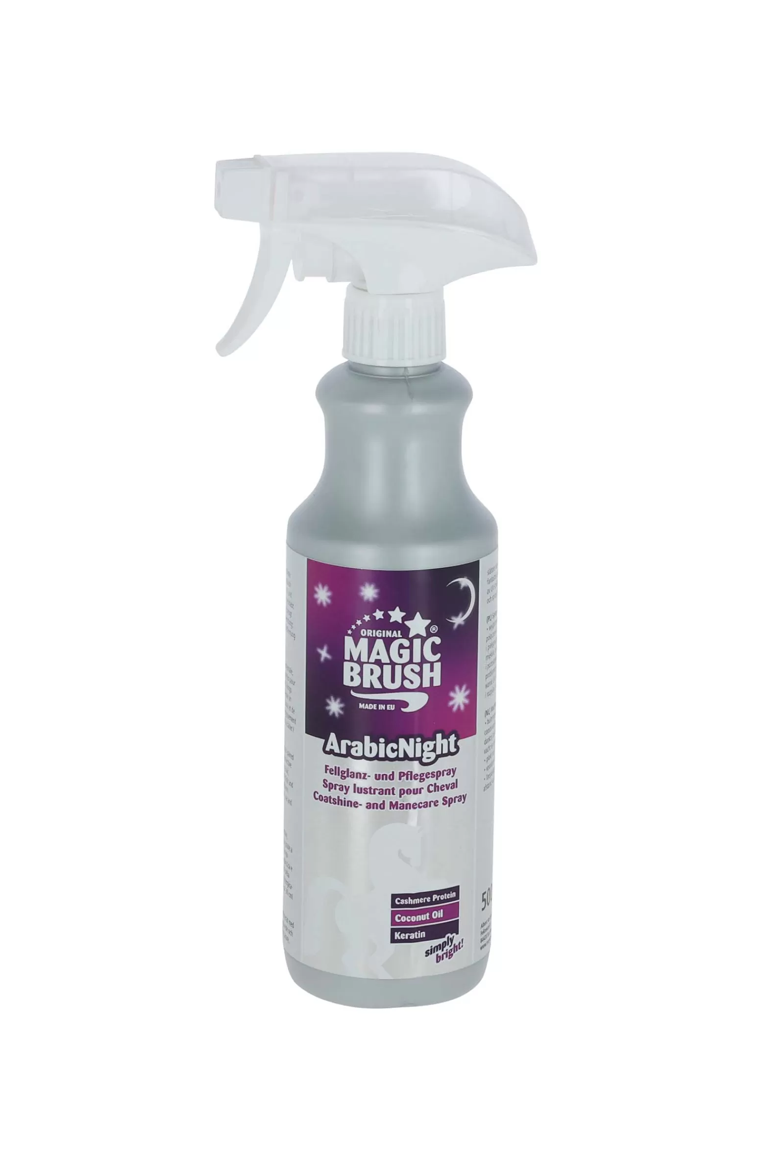 magicbrush Cura Del Manto, Della Pelle E Della Criniera | Manecare Premium Arabic Nights, 500Ml Grey/Purple