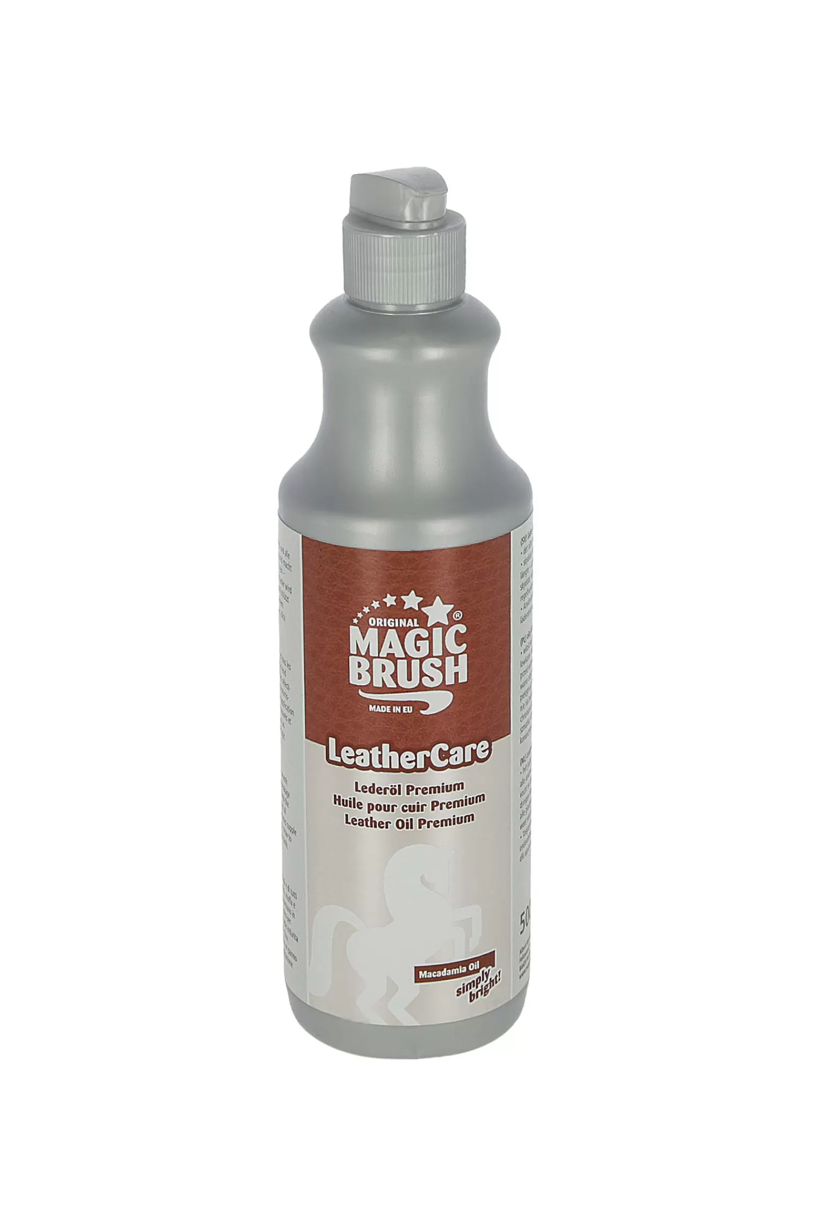 magicbrush Manutenzione Dell Attrezzatura | Olio Per Cuoio Premium, 500Ml Grey/Brown